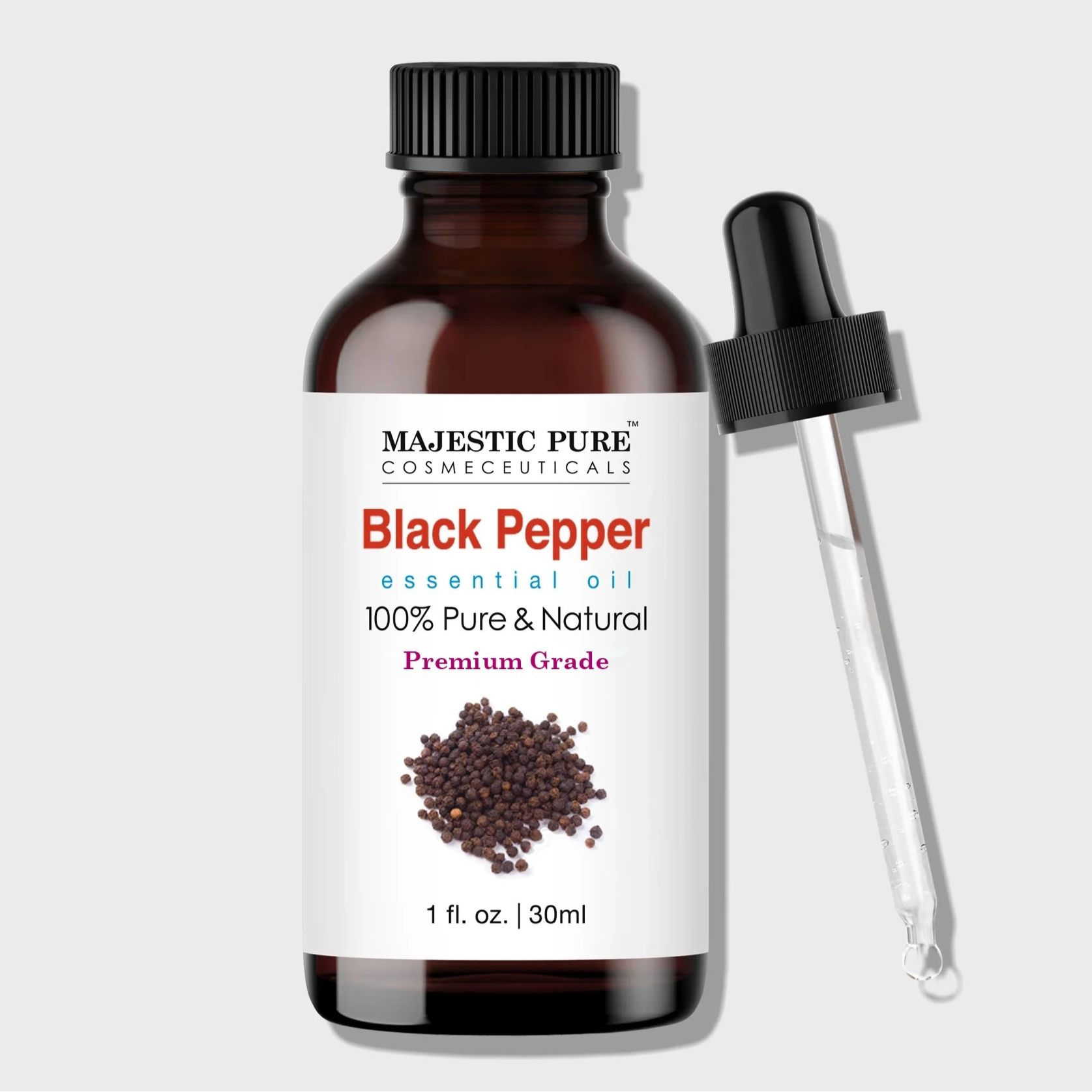 majestic-pure-black-pepper-essential-oil-100-pure-natural-1-fl-oz image 1