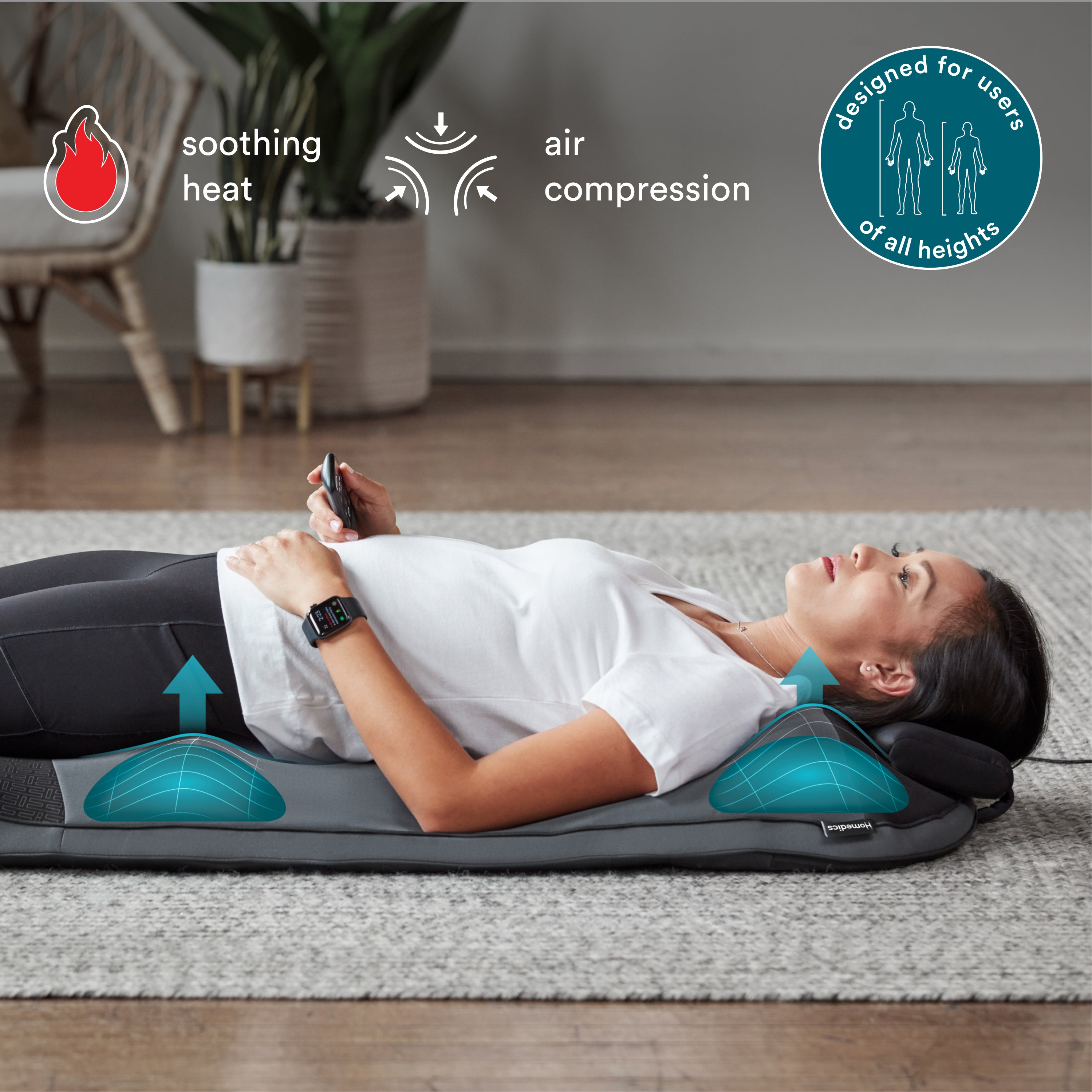 homedics-body-flex-back-stretching-mat-with-heat image 3
