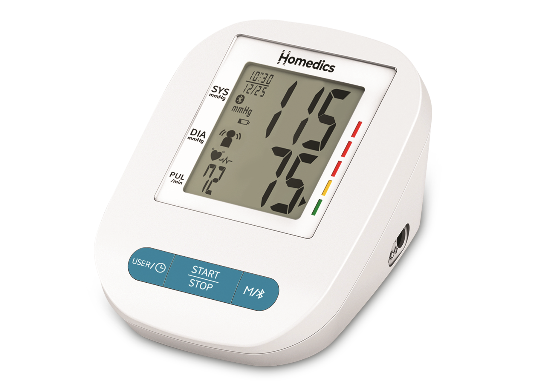 homedics-upper-arm-blood-pressure-monitor-with-voice-guidance-talking-bp-monitor image 2
