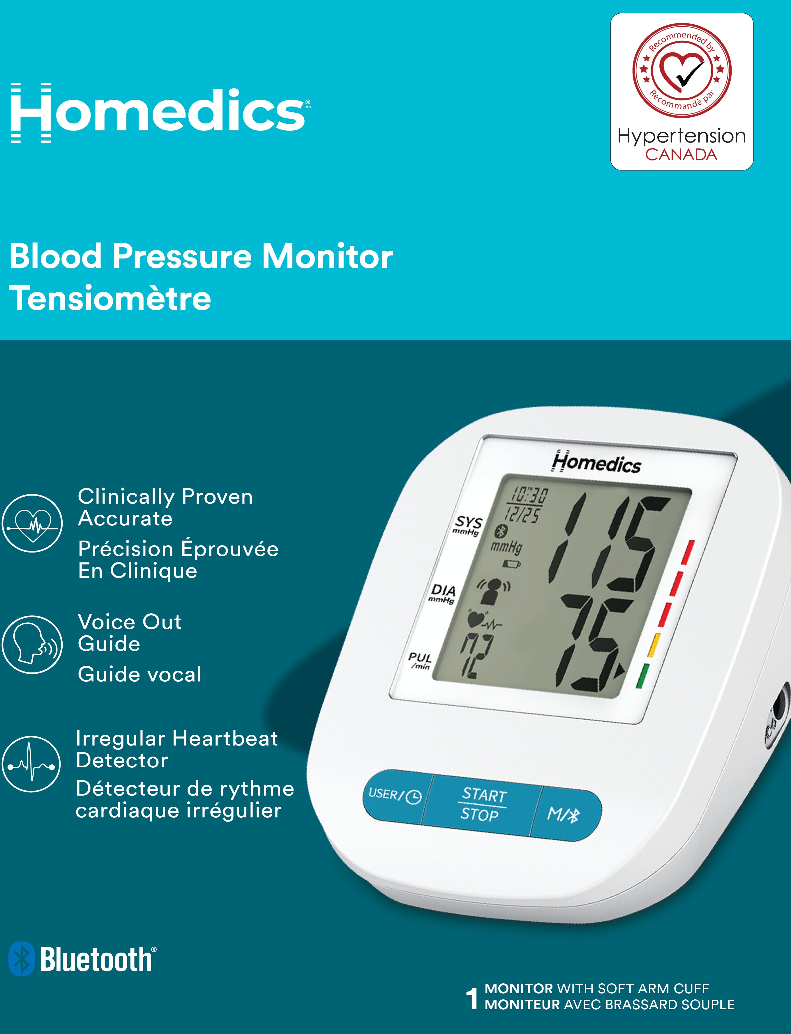 homedics-upper-arm-blood-pressure-monitor-with-voice-guidance-talking-bp-monitor image 4