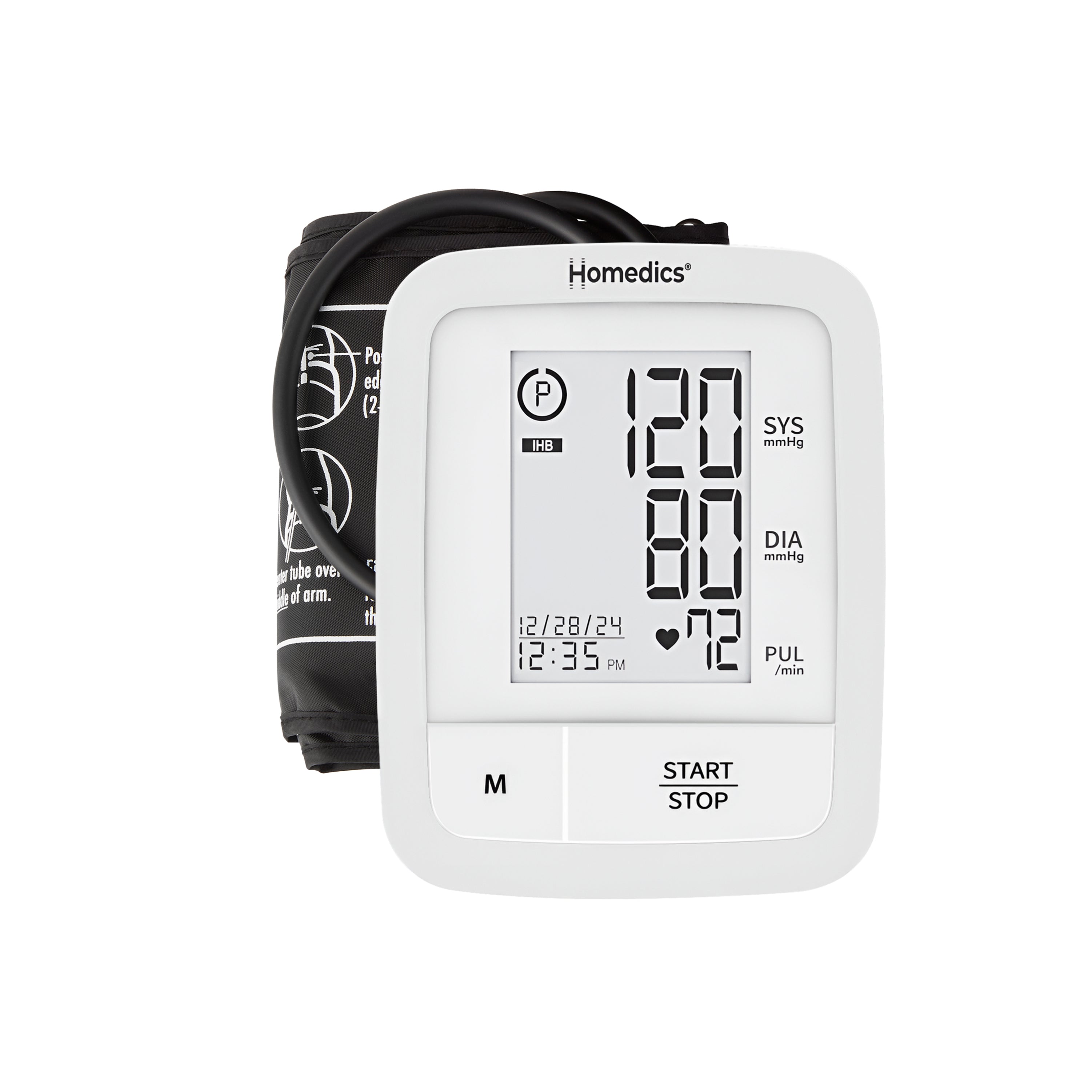 homedics-automatic-arm-blood-pressure-monitor-easy-to-use-home-bp-monitoring image 1