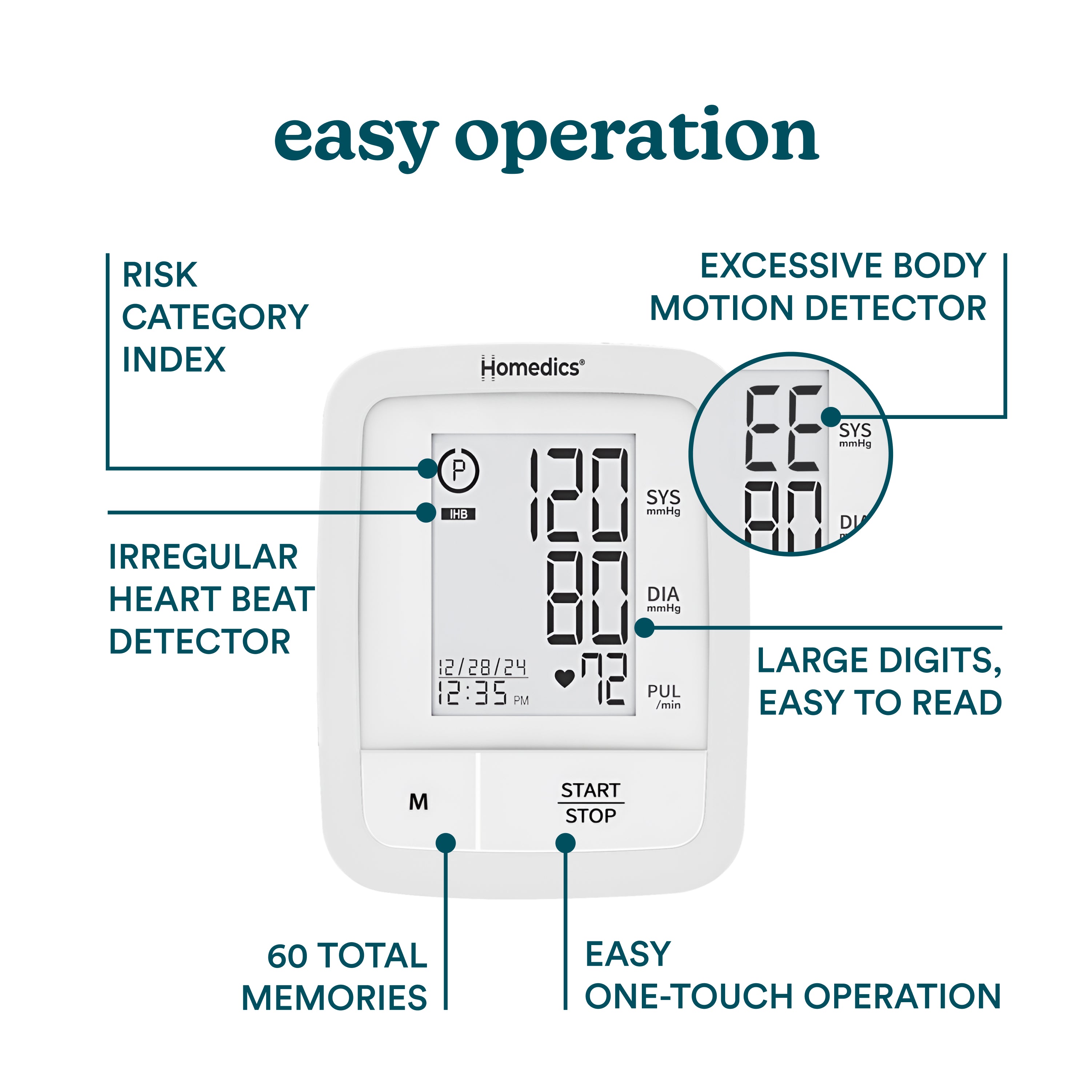 homedics-automatic-arm-blood-pressure-monitor-easy-to-use-home-bp-monitoring image 3