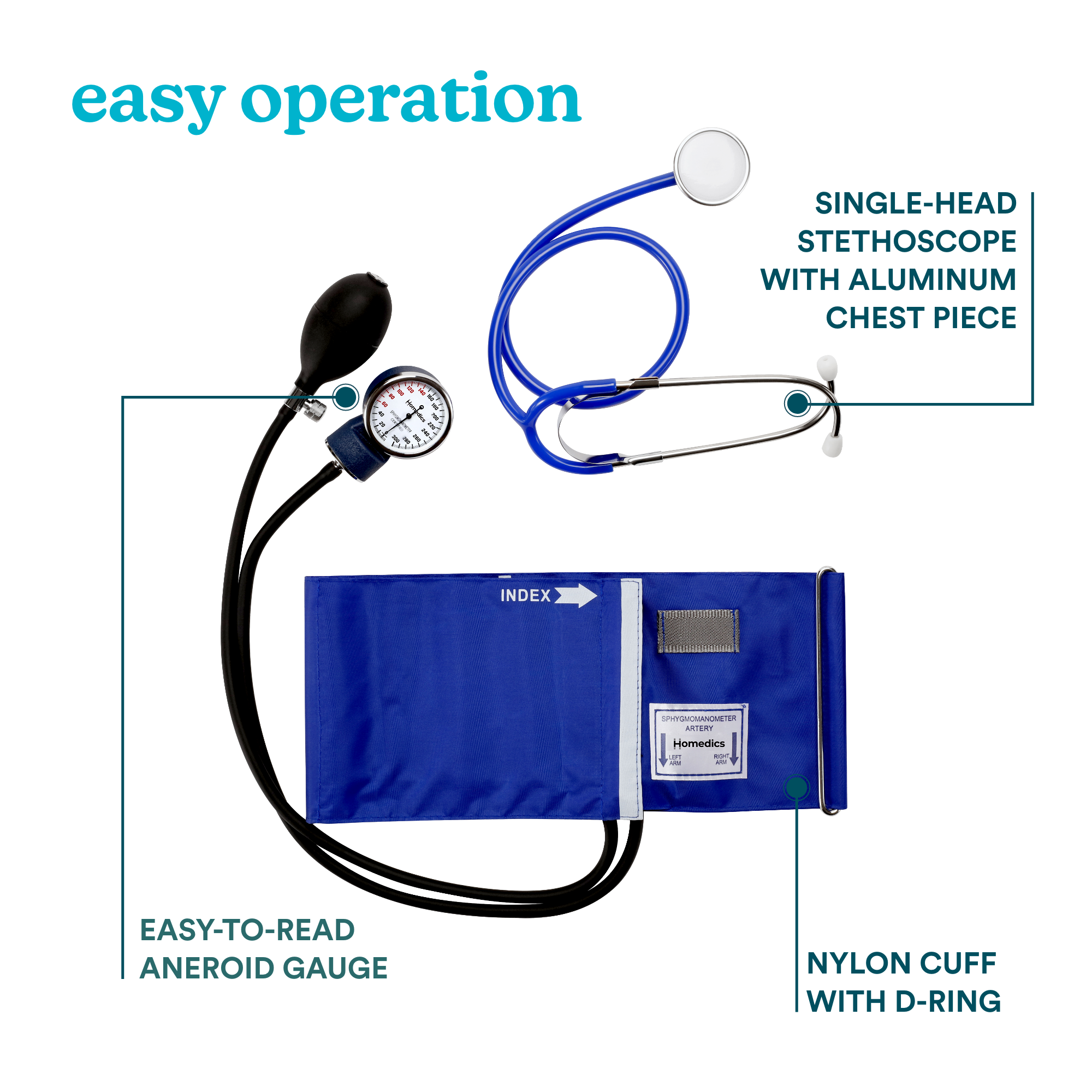 homedics-manual-arm-blood-pressure-monitor-compact-and-accurate image 3