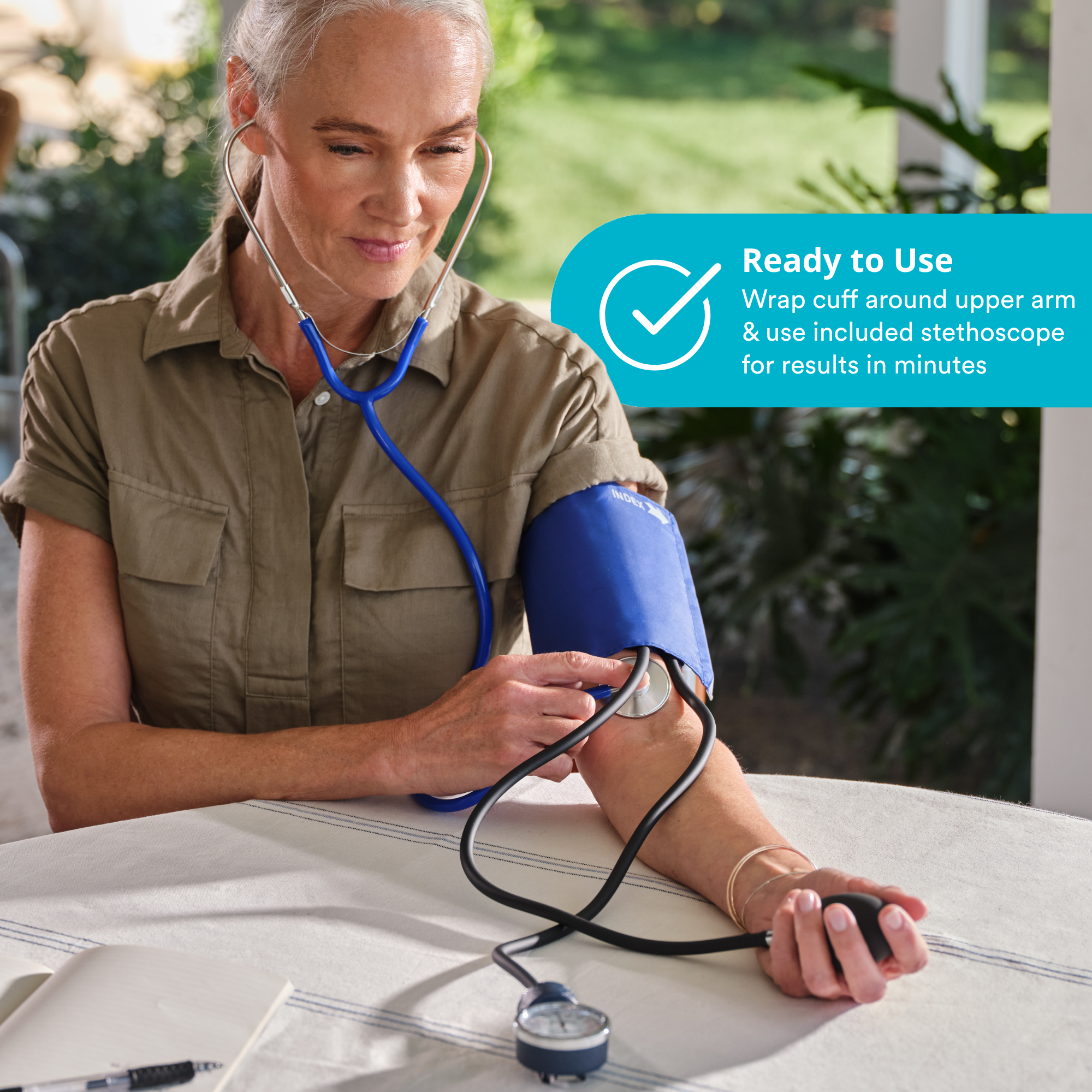 homedics-manual-arm-blood-pressure-monitor-compact-and-accurate image 6