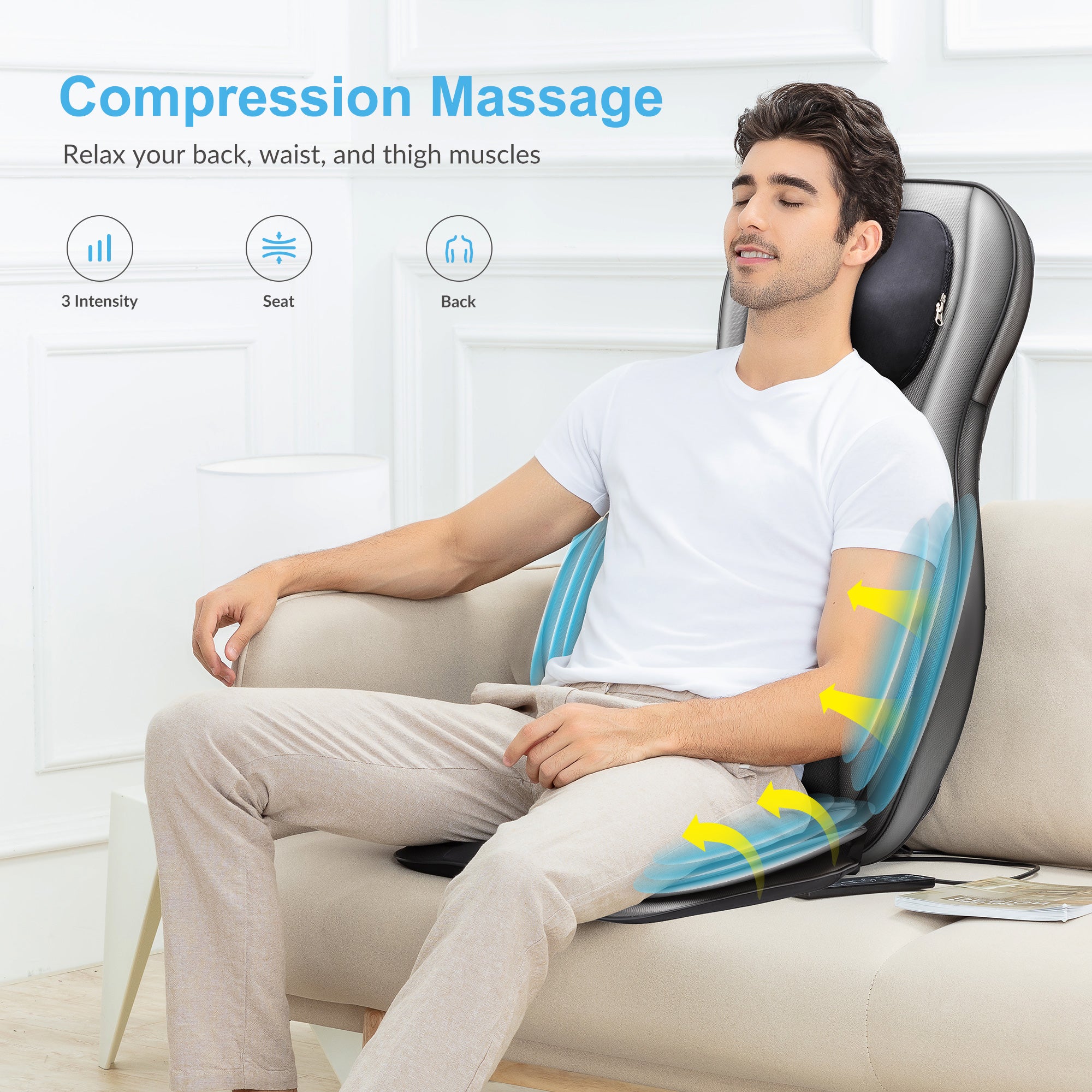 comfier-full-body-shiatsu-massage-chair-pad-with-heat-and-air-compression image 2