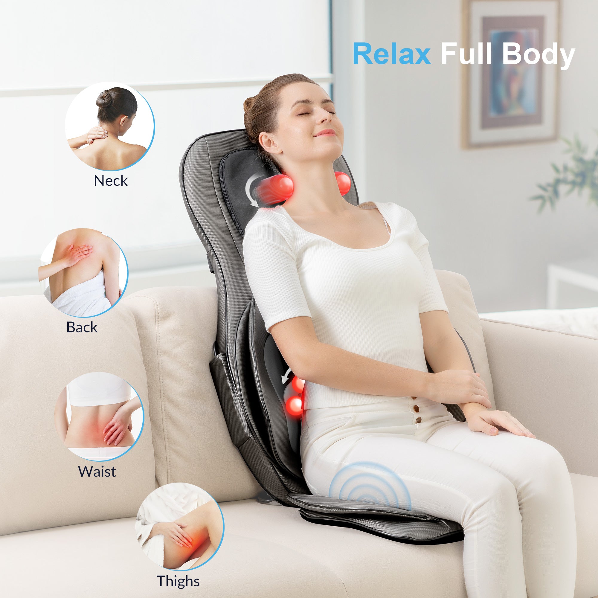 comfier-full-body-shiatsu-massage-chair-pad-with-heat-and-air-compression image 5