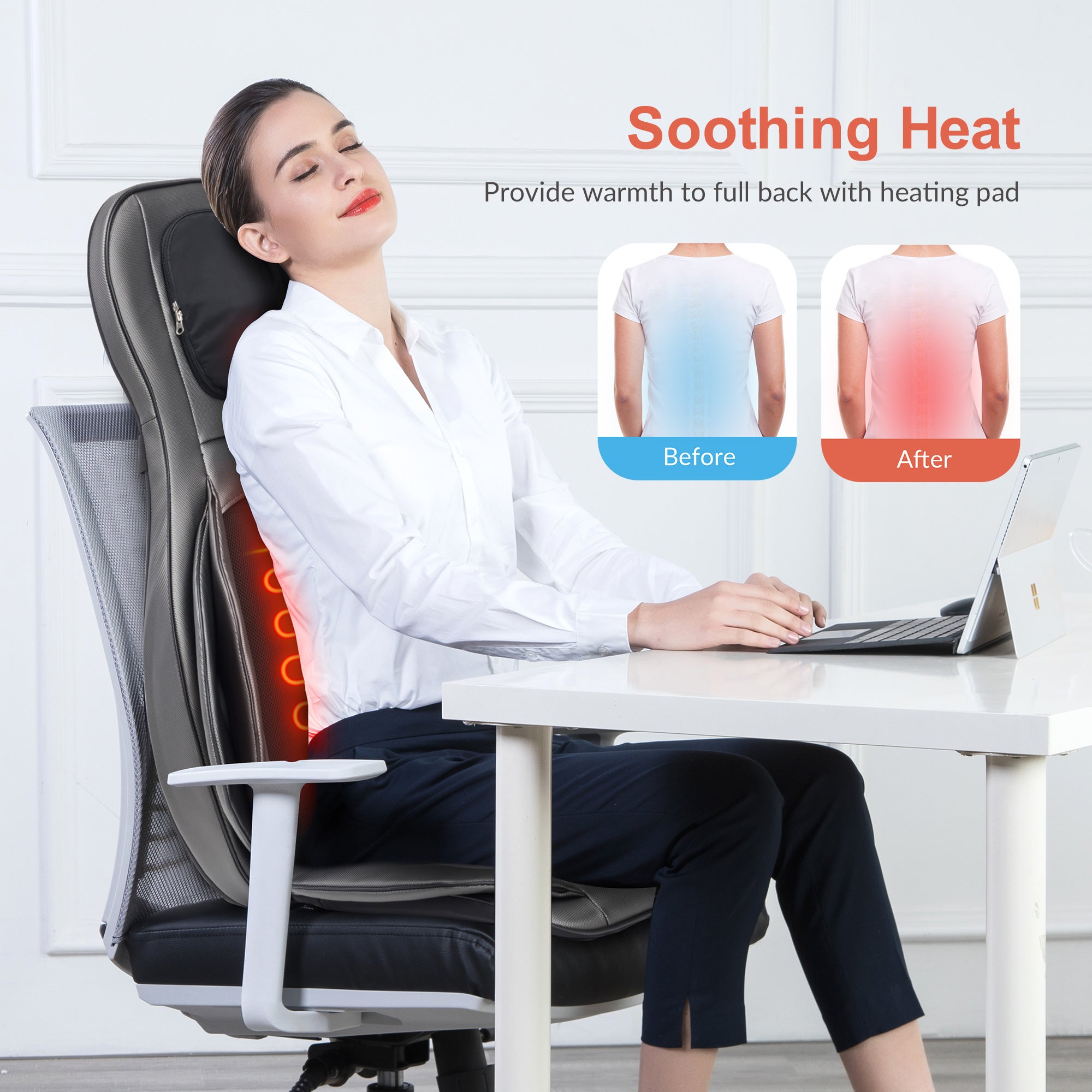 comfier-full-body-shiatsu-massage-chair-pad-with-heat-and-air-compression image 6