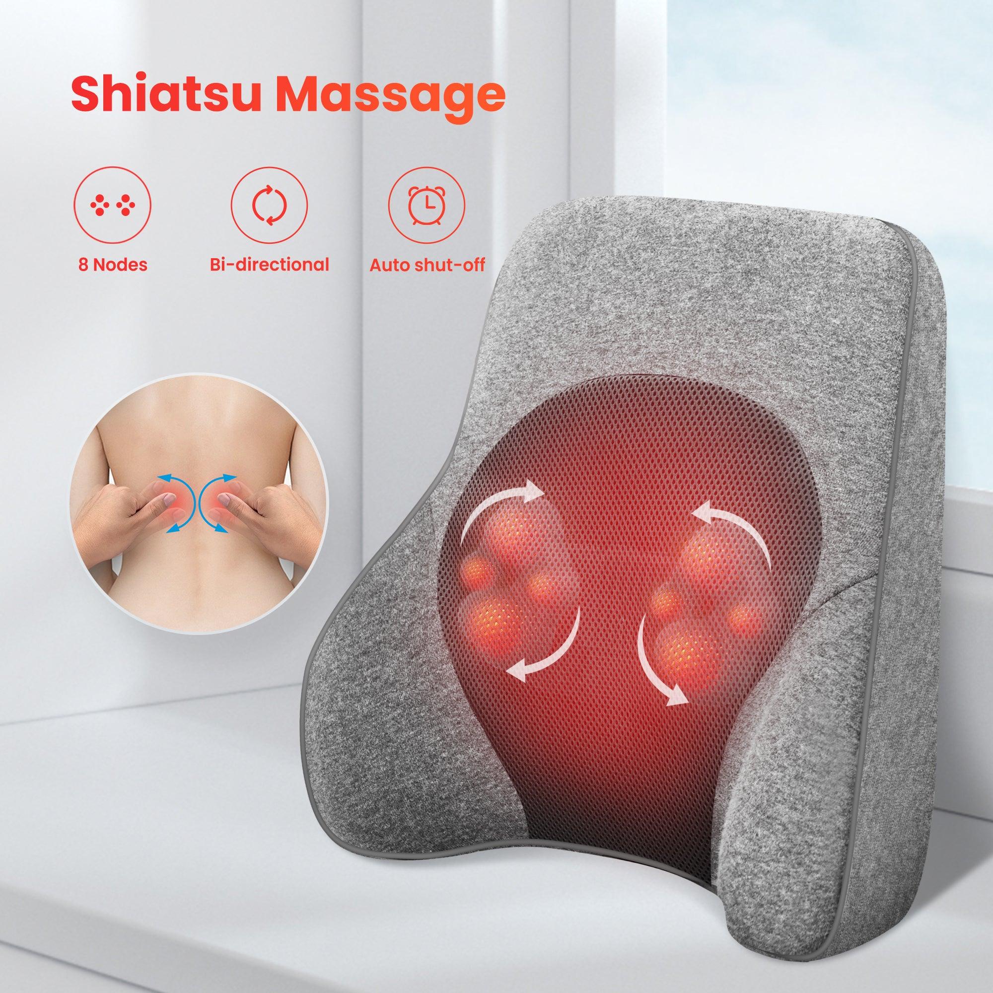 comfier-1503s-memory-foam-back-lumbar-support-pillow-with-4-shiatsu-massage-head image 4