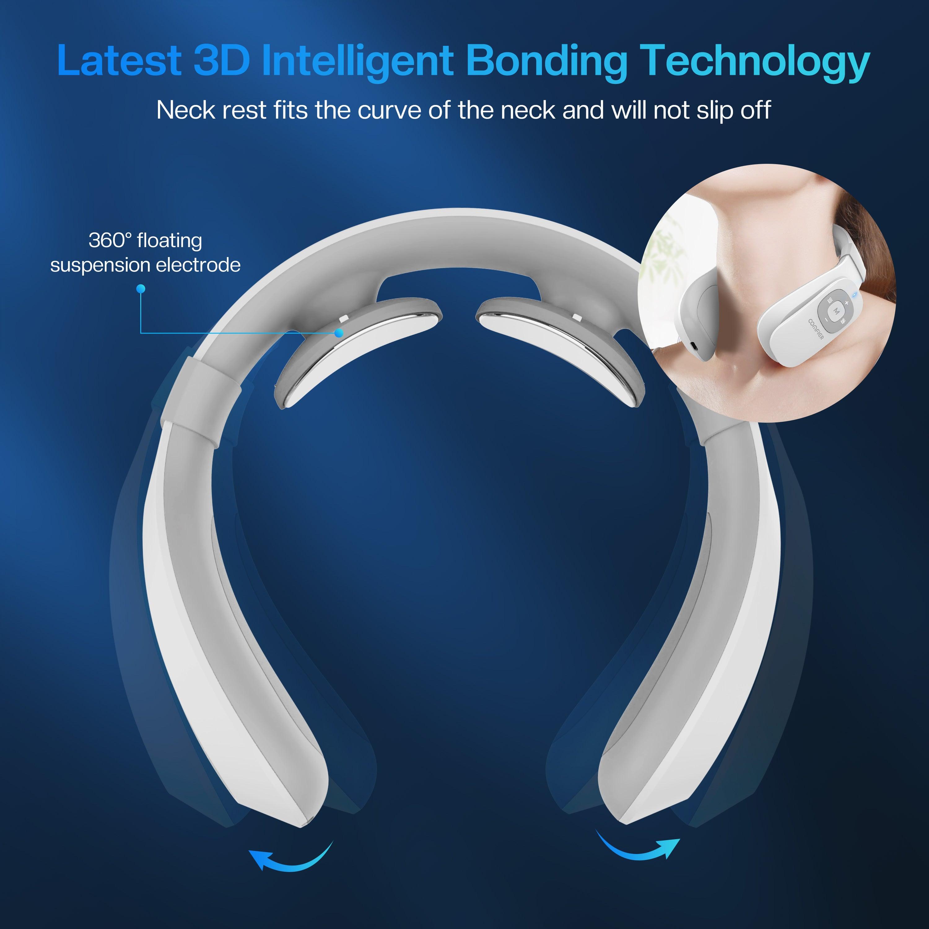 comfier-6322-portable-intelligent-electric-pulse-neck-massager-with-heat image 7