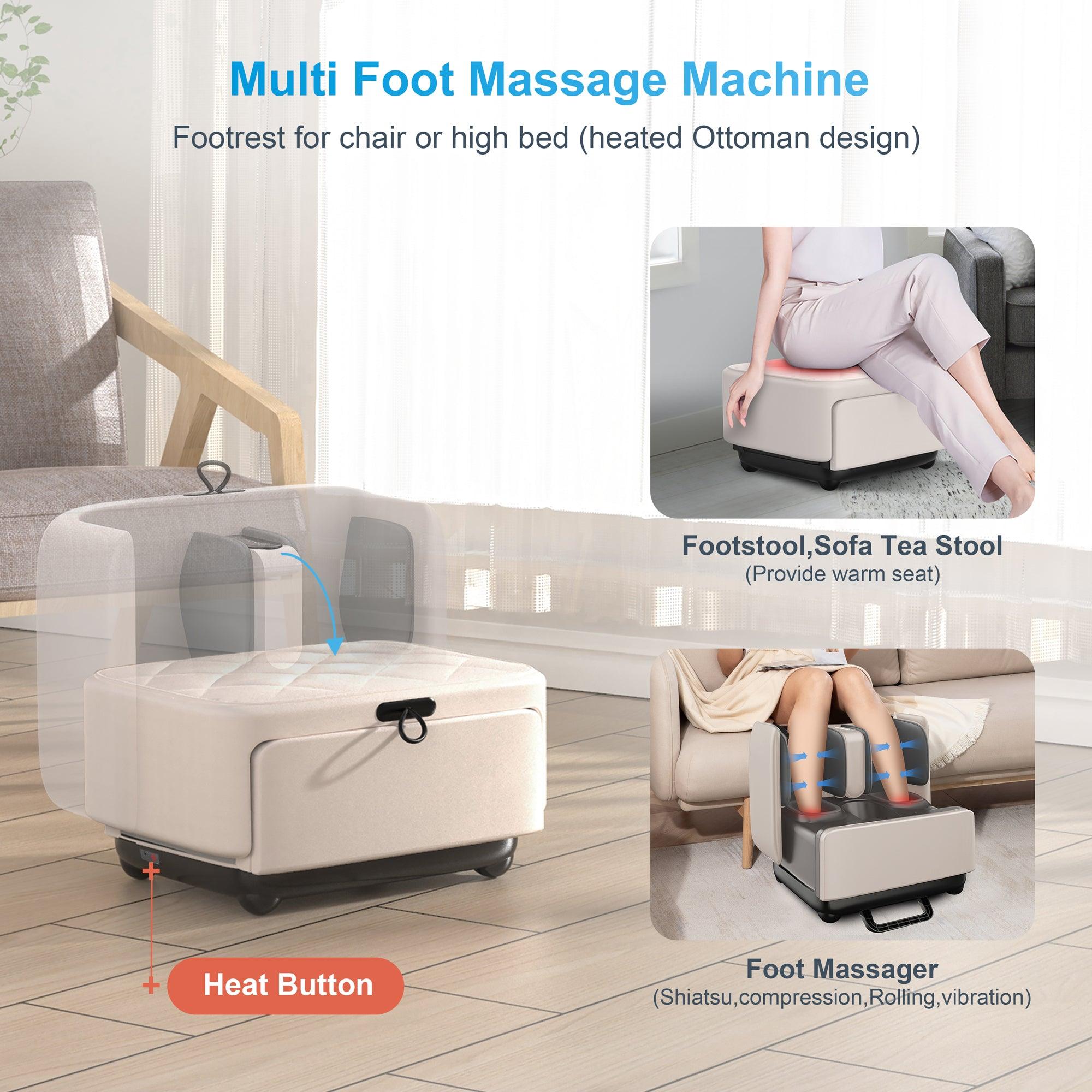 comfier-5001-app-2-in-1-foot-and-calf-massager-foot-rest-with-app-control image 2