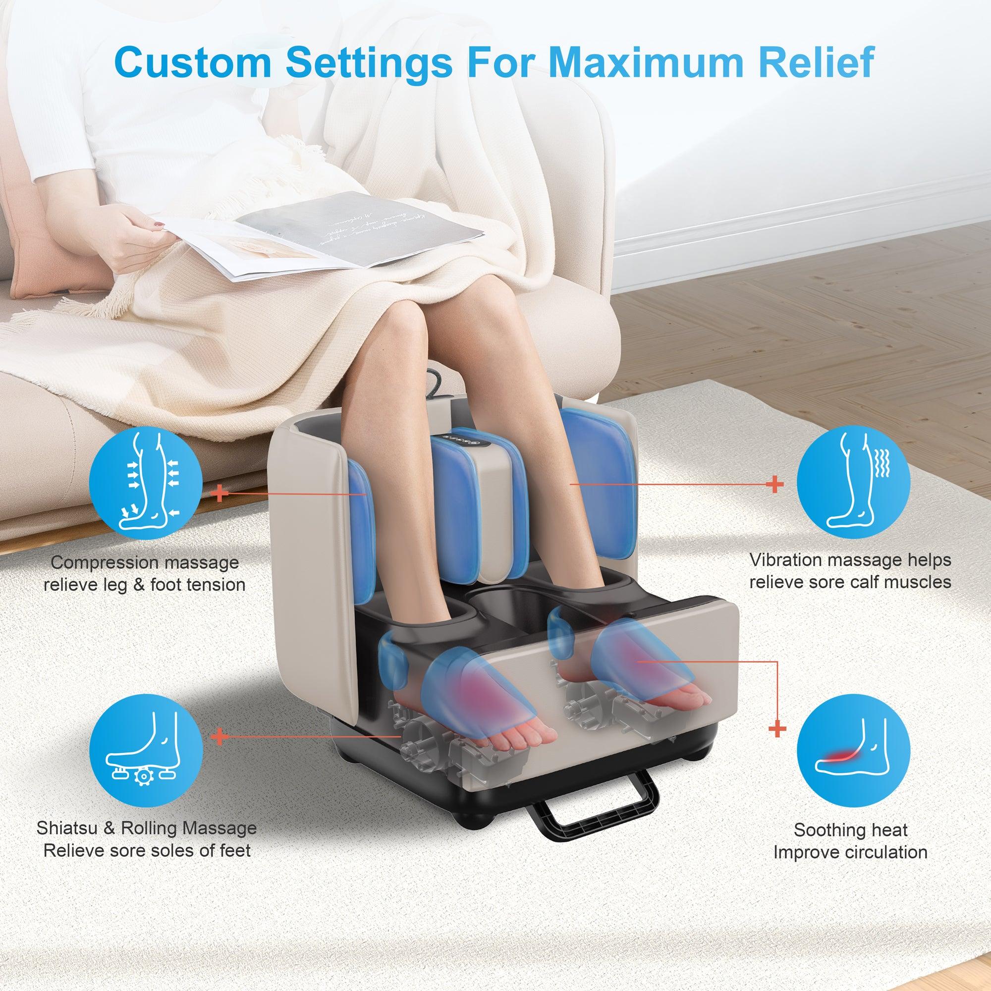 comfier-5001-app-2-in-1-foot-and-calf-massager-foot-rest-with-app-control image 4