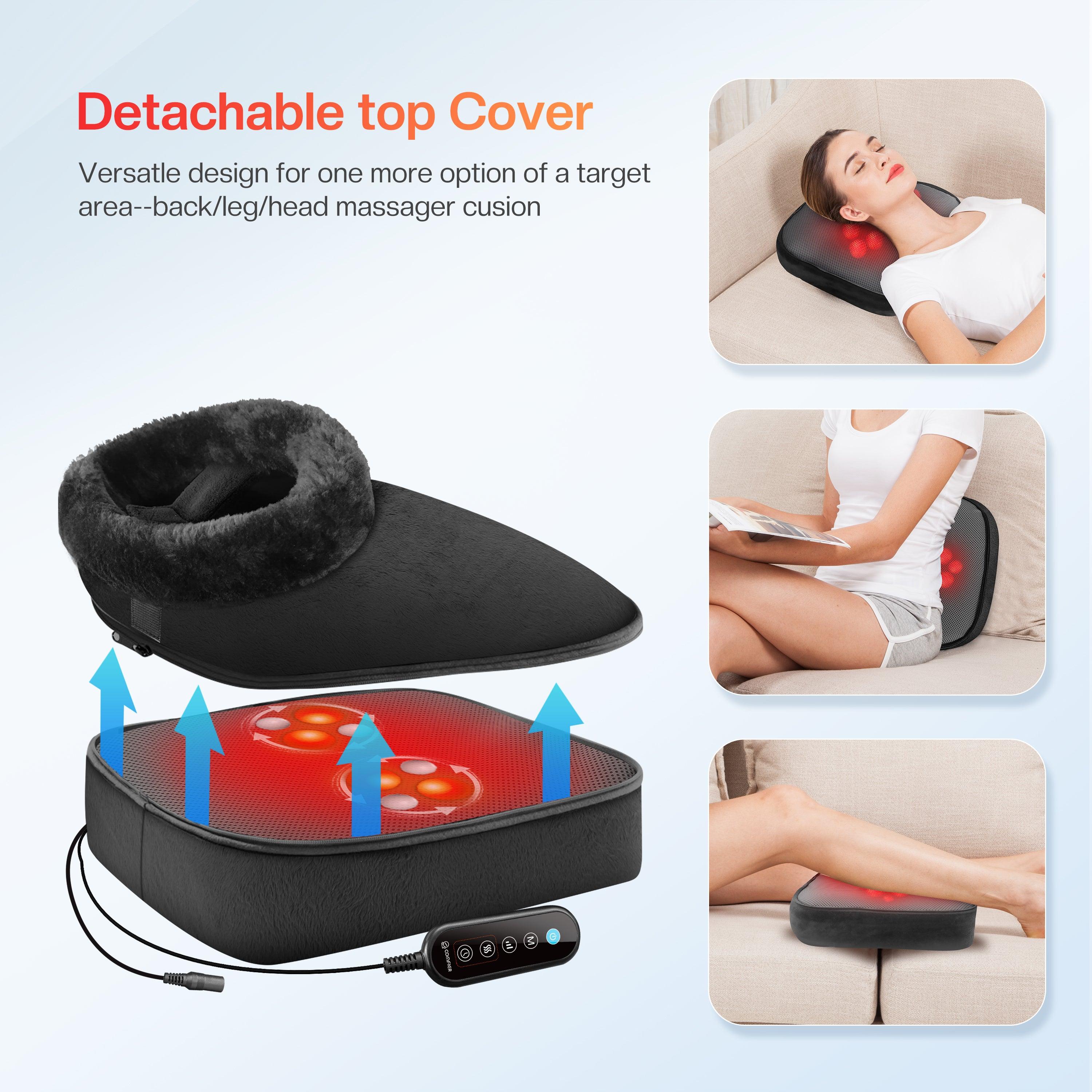 comfier-ultra-soft-plush-cloth-shiatsu-electric-foot-warmer-for-plantar-fasciiti image 2