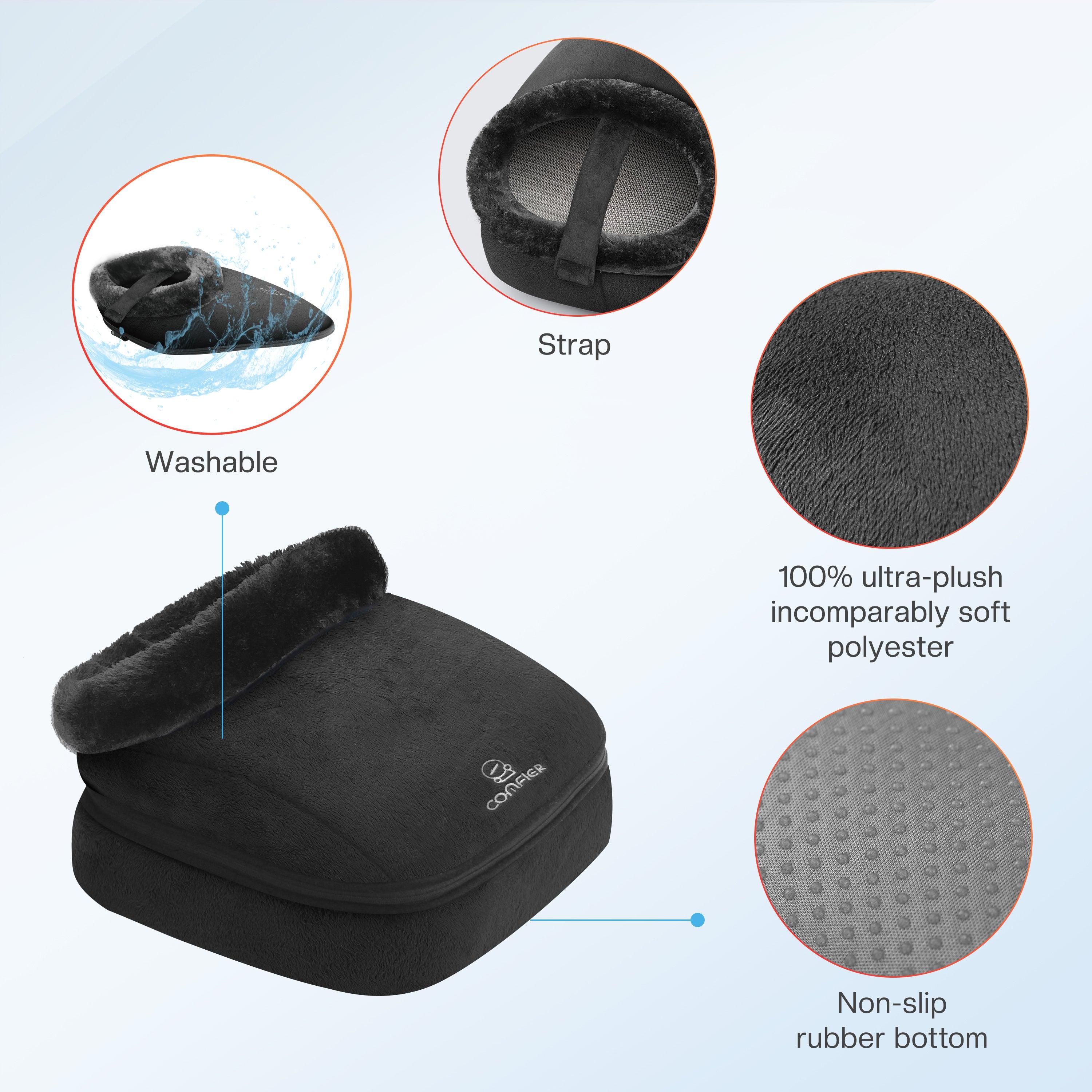 comfier-ultra-soft-plush-cloth-shiatsu-electric-foot-warmer-for-plantar-fasciiti image 6