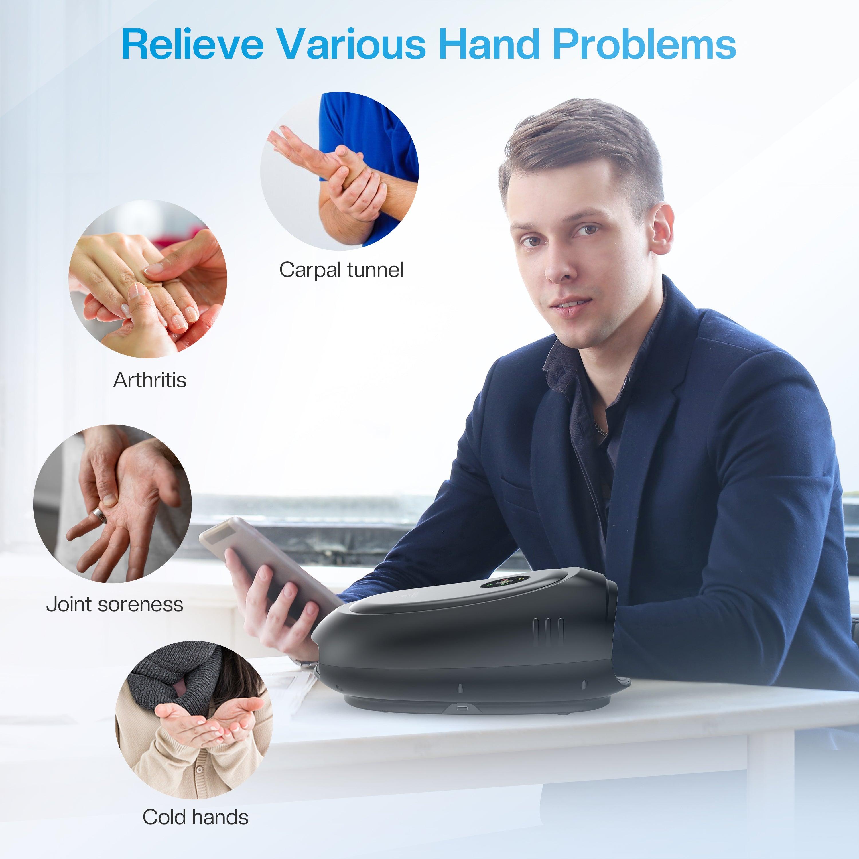 comfier-4101-wireless-hand-massager-with-app-control-heat-compression-vibration image 7