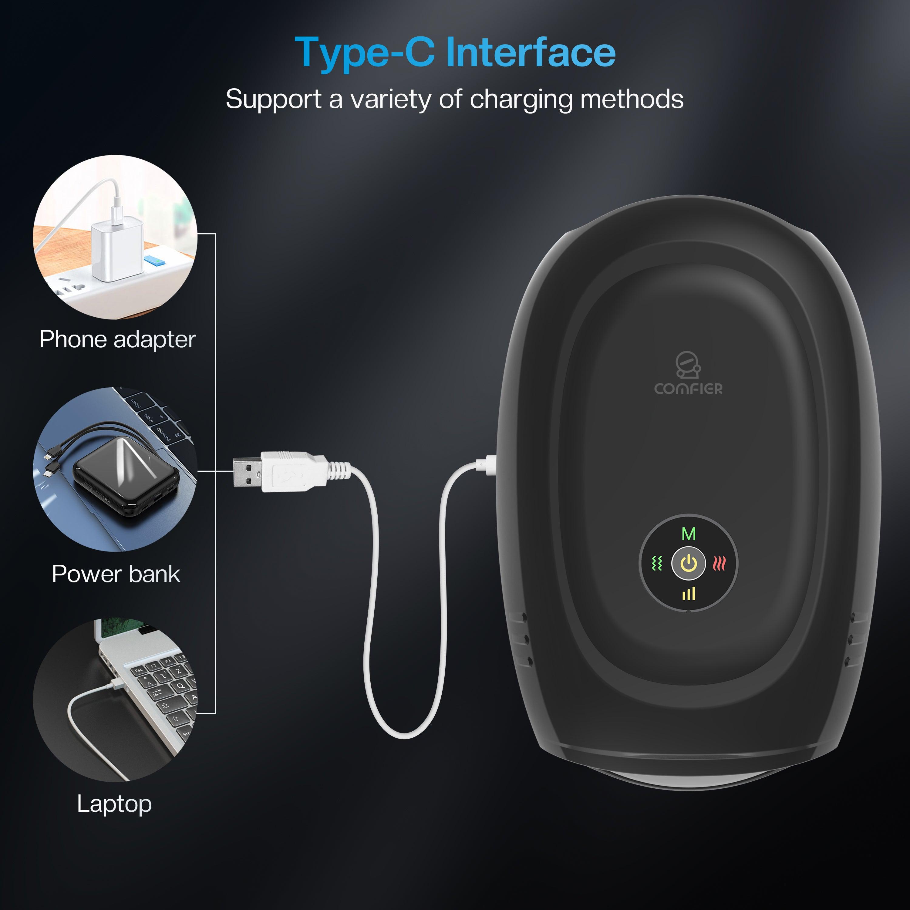 comfier-4101-wireless-hand-massager-with-app-control-heat-compression-vibration image 4