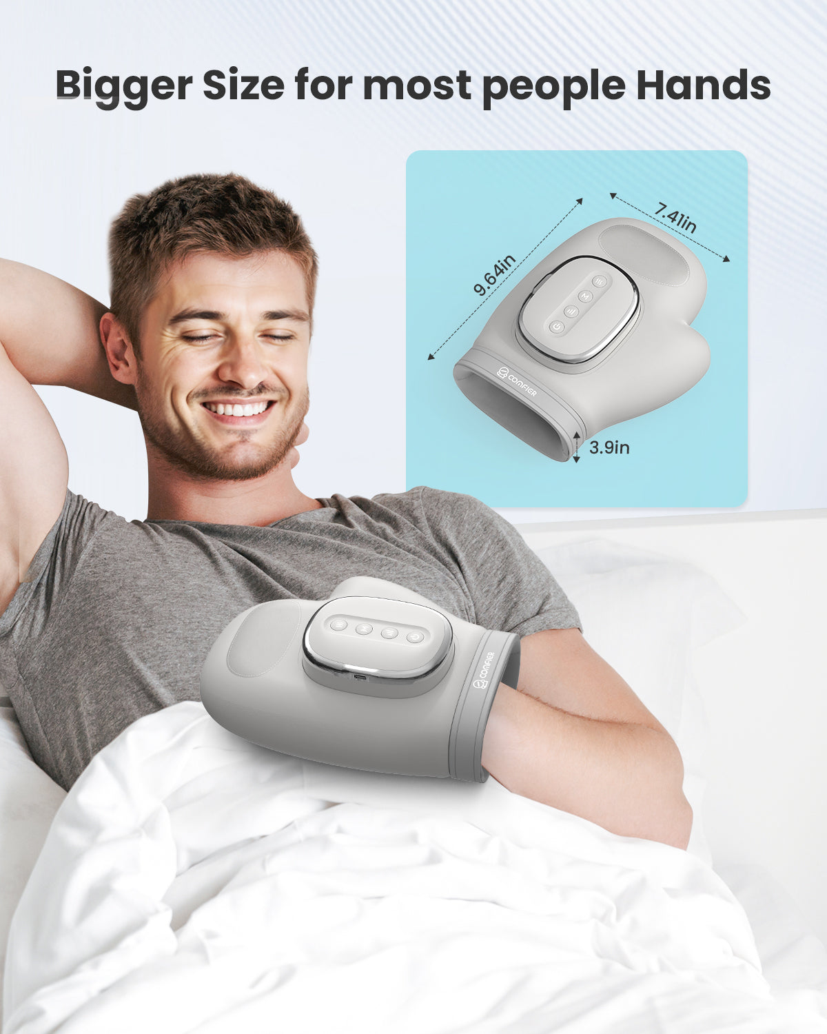 comfier-4403-wireless-hand-massager-with-heat-and-compression image 5