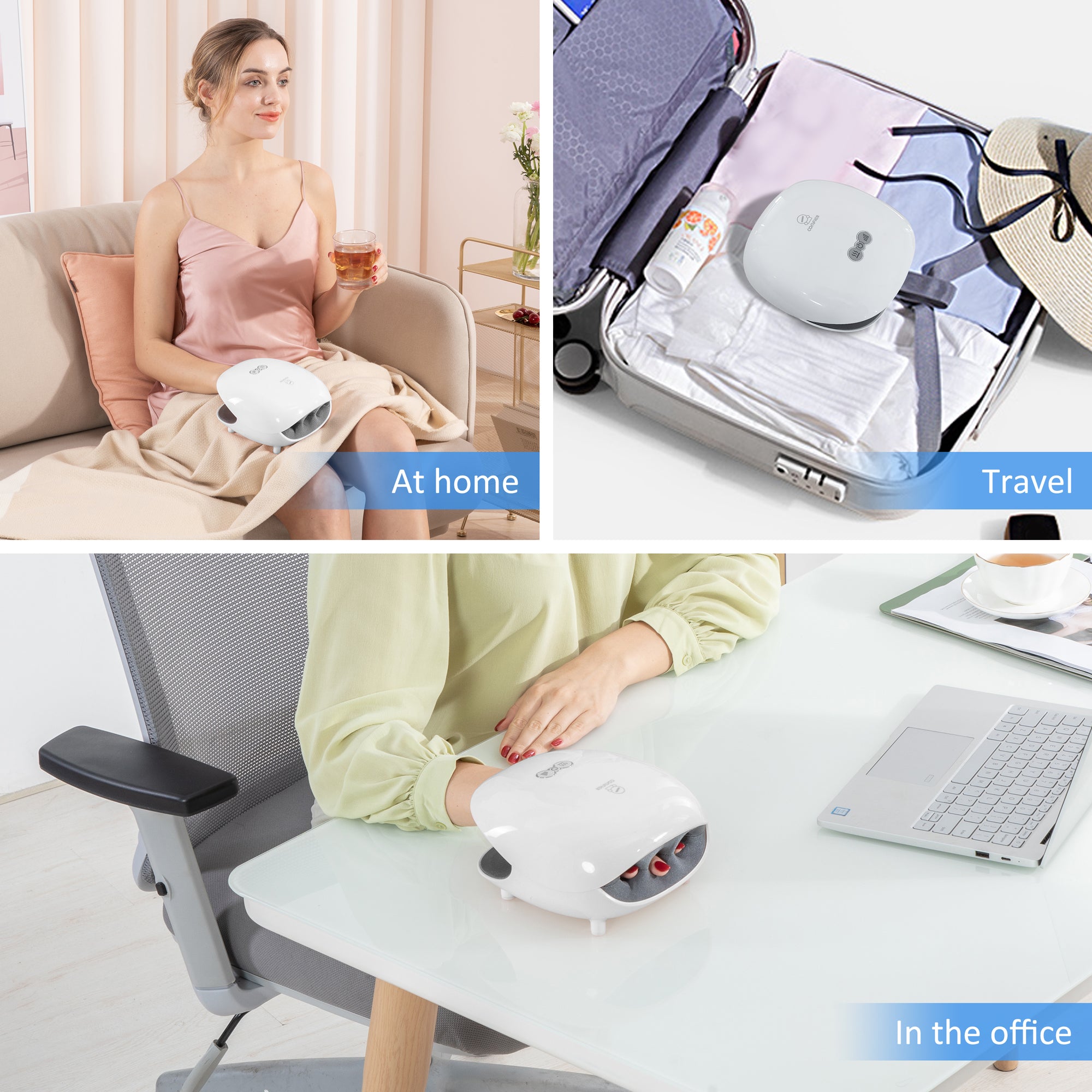 comfier-4803-wireless-hand-massager-with-3-levels-compression-heating image 6