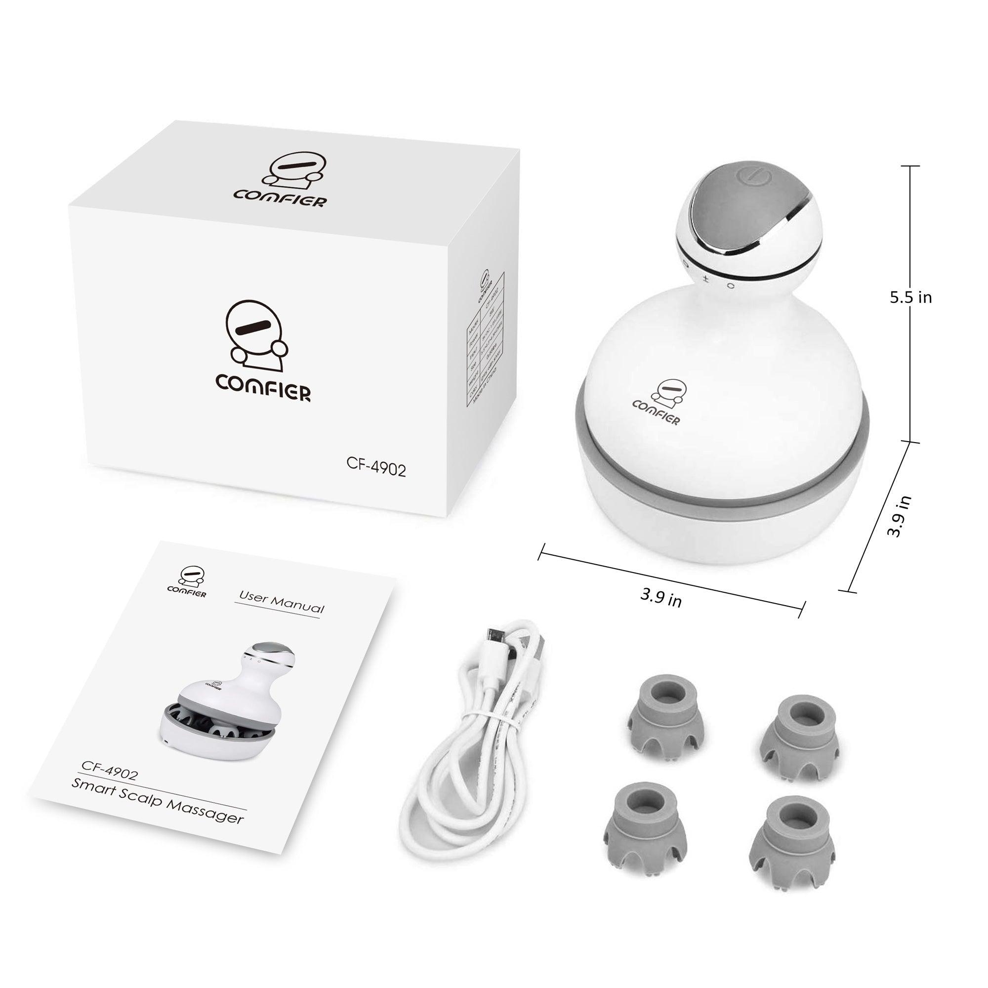 comfier-4902-cordless-scalp-massager-with-84-nodes-4-modes-waterproof-and-portab image 7