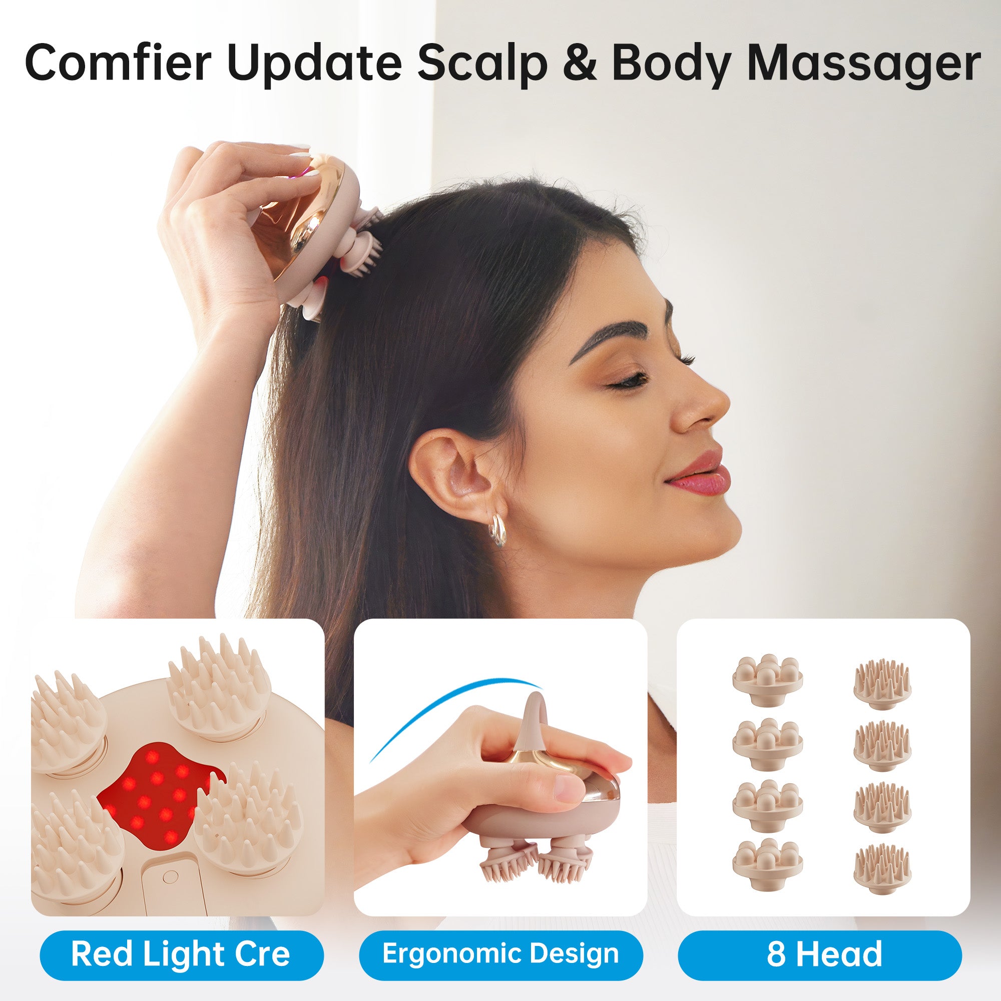 comfier-cordless-scalp-massager-with-3-kneading-modes-8-claws-model-4402 image 6