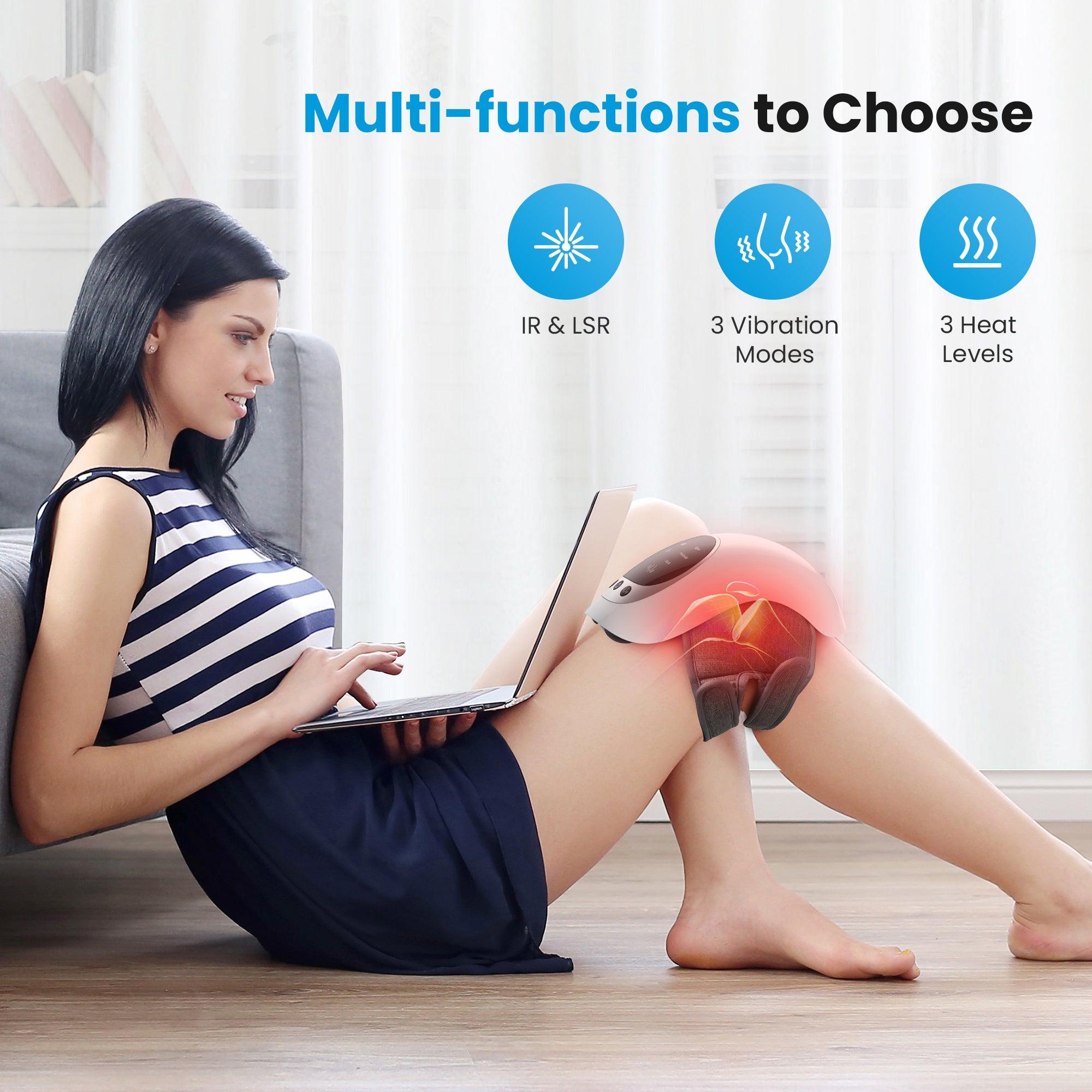 comfier-5320-cordless-knee-massager-with-heat-and-red-light-therapy image 2