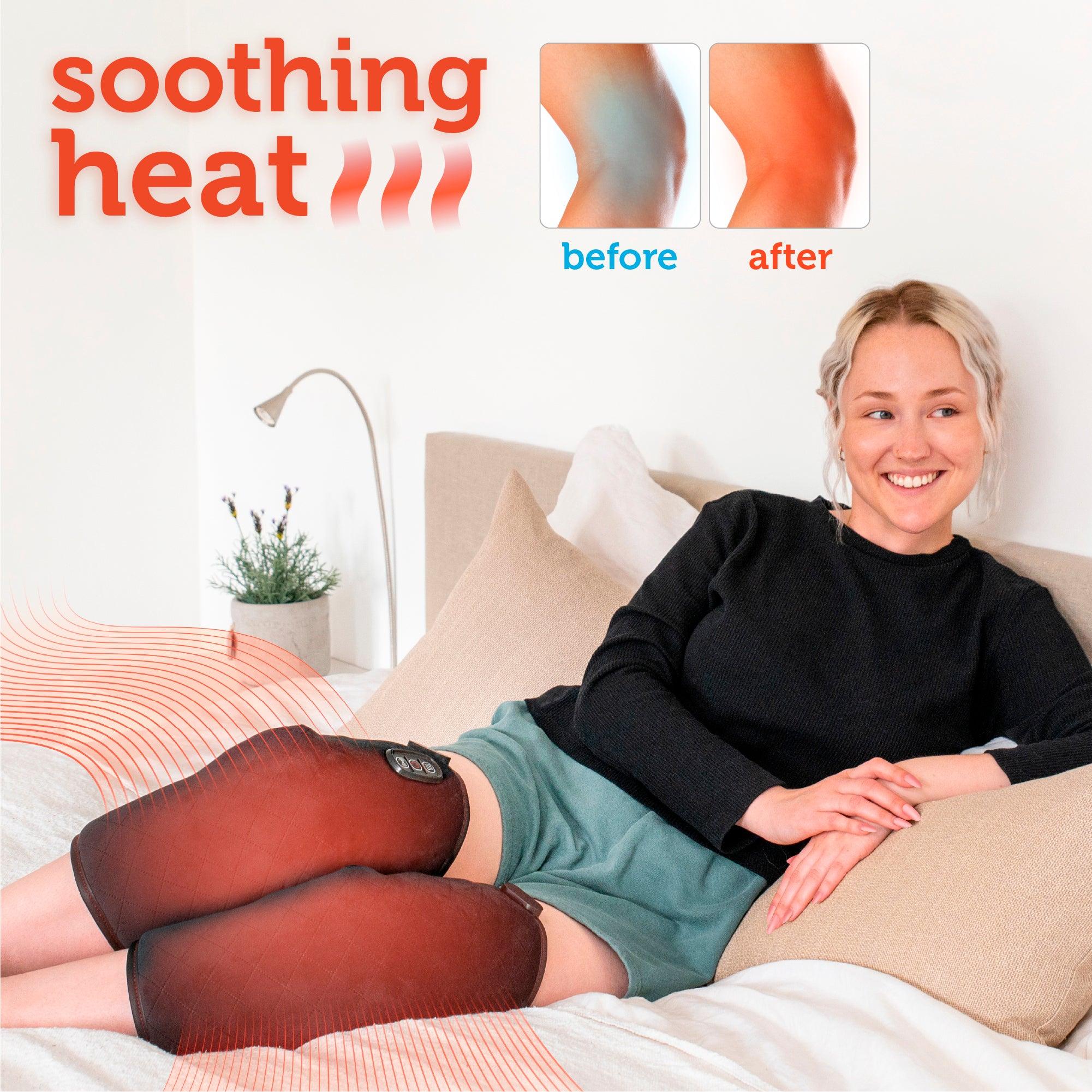comfier-heated-knee-massager-for-knee-pain-relief-knee-warmers-wrap-model-5701 image 2