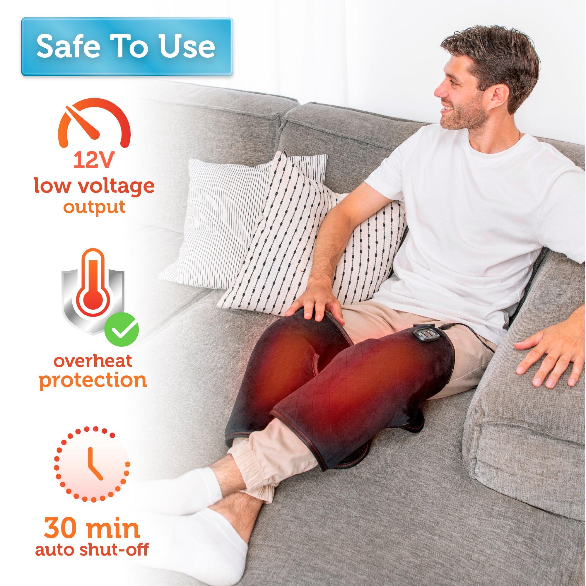 comfier-heated-knee-massager-for-knee-pain-relief-knee-warmers-wrap-model-5701 image 6