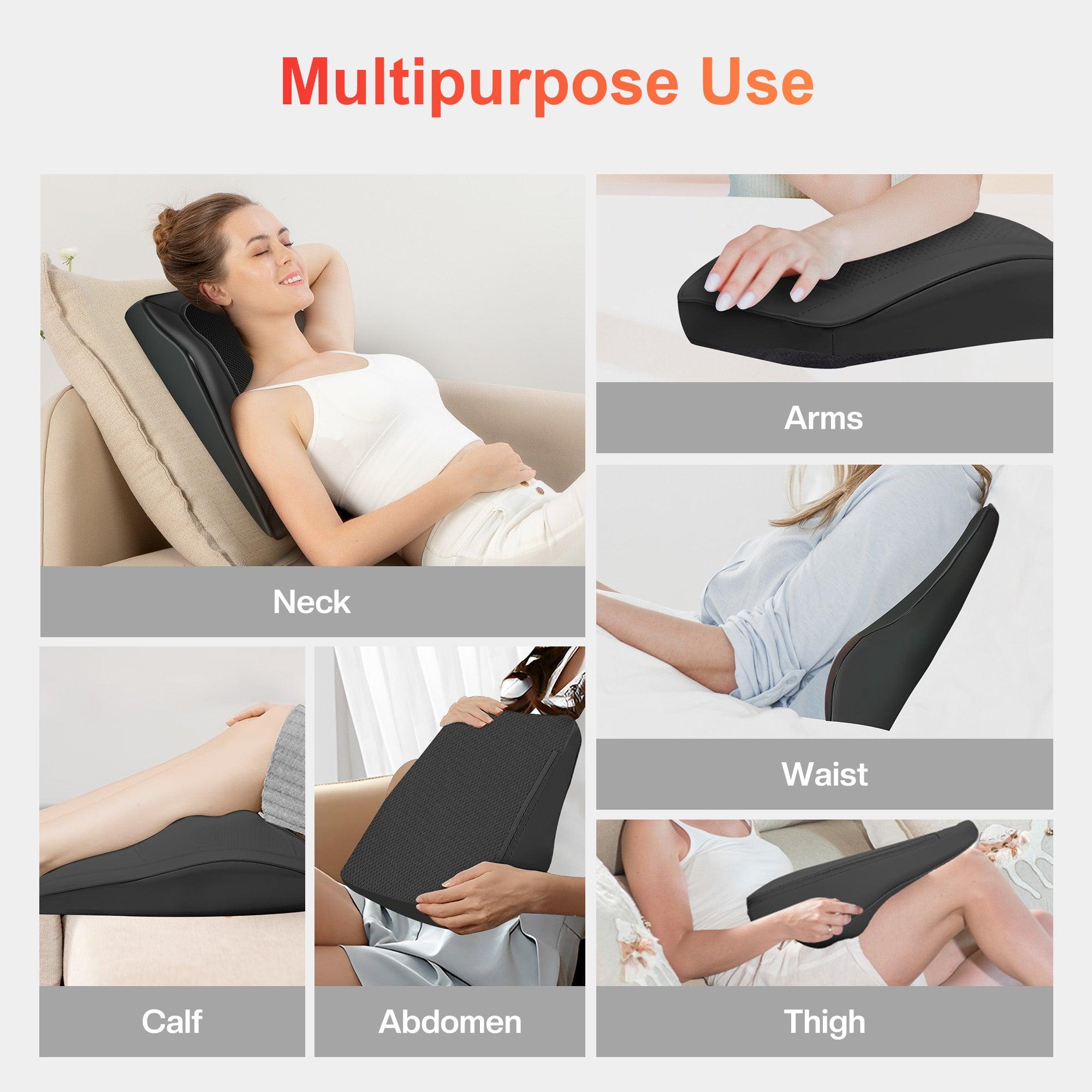 comfier-1228-3d-shiatsu-deep-kneading-back-neck-massager-8-nodes-3-intensities-p image 8