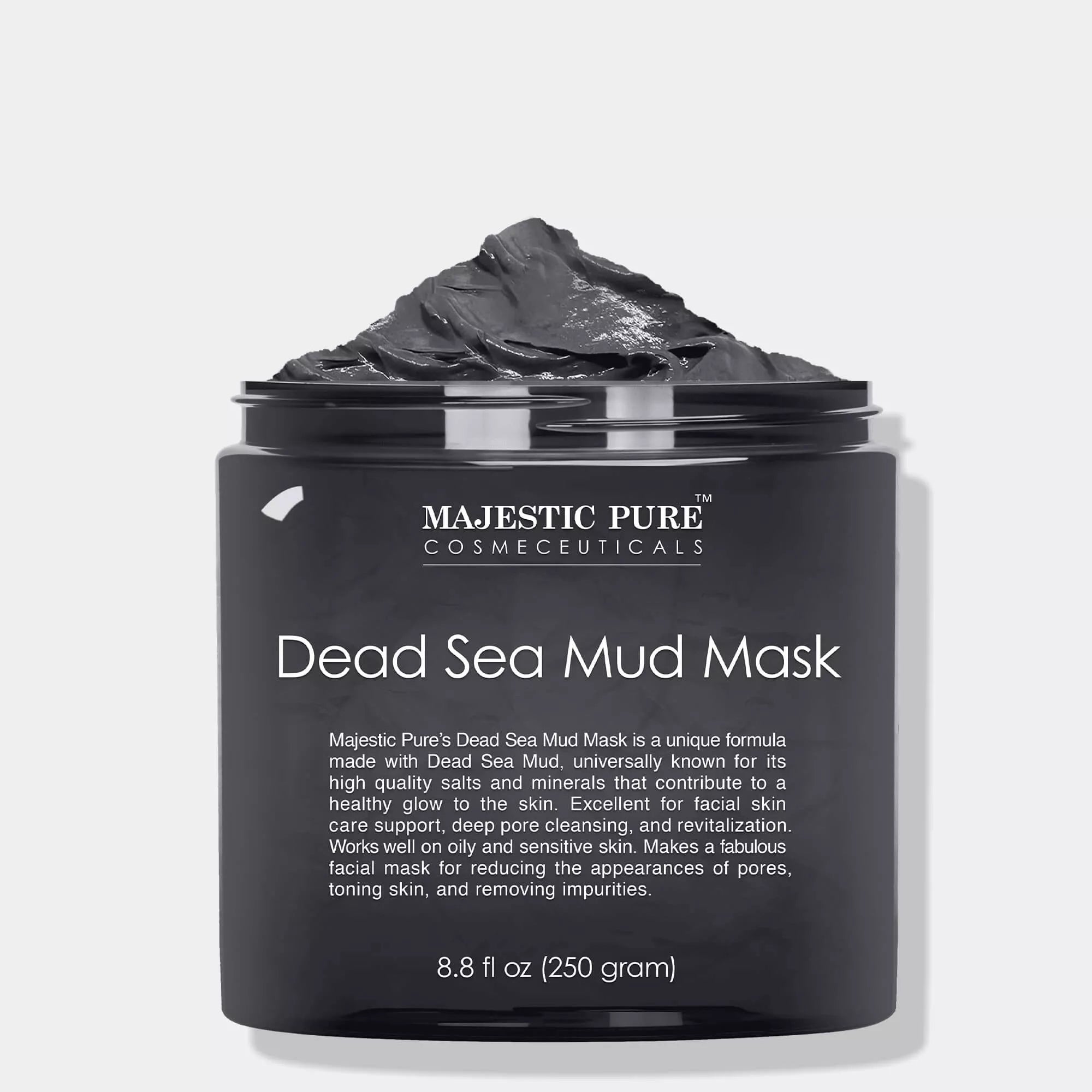 majestic-pure-dead-sea-mud-mask-8-oz-deep-cleansing-oil-balance image 1