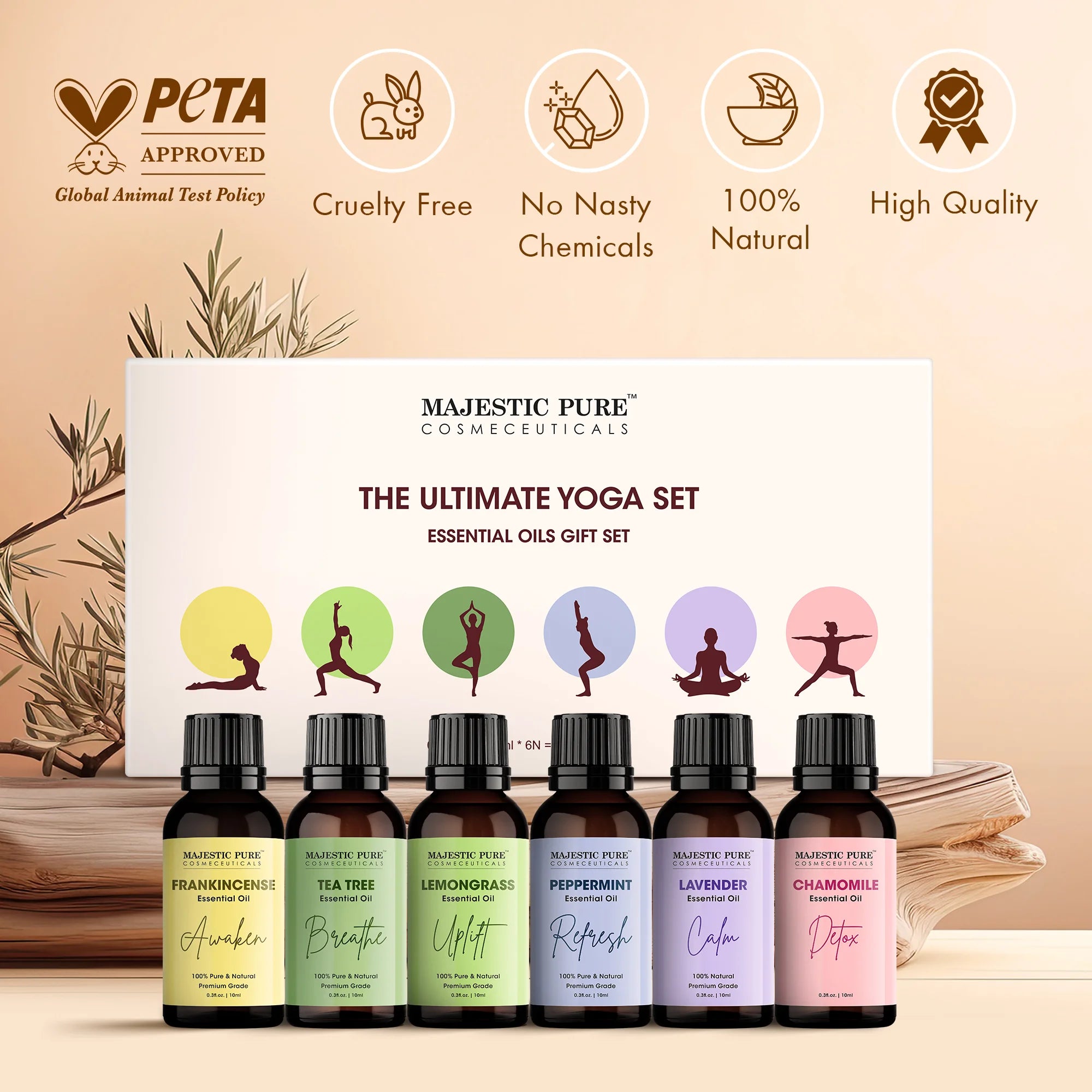 majestic-pure-yoga-essential-oil-gift-set-pack-of-6-3-fl-oz-each-lavender-chamom image 7