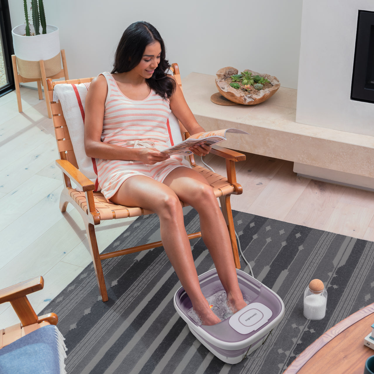 homedics-smart-space-deluxe-footbath-with-heat-boost image 7