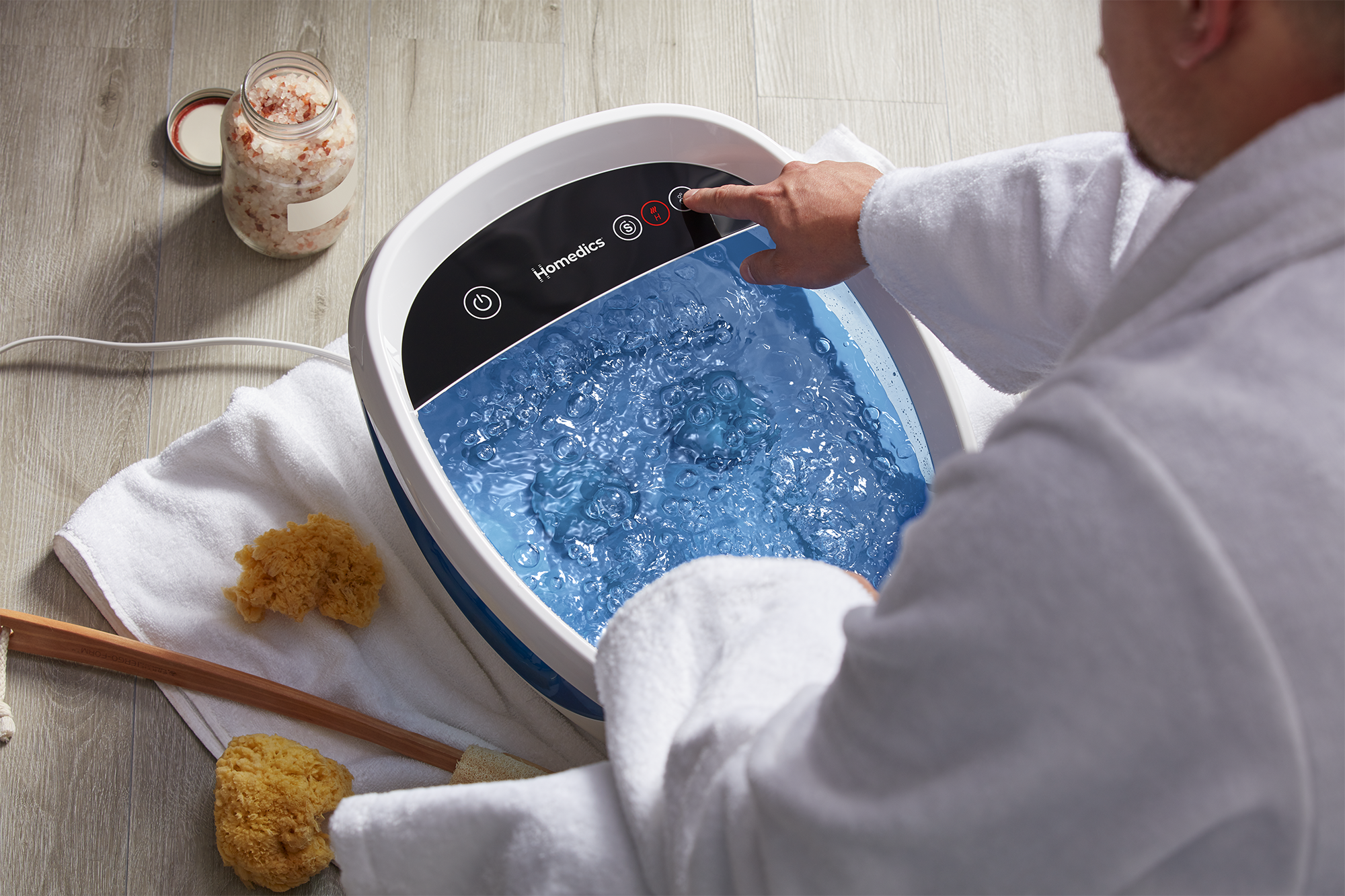homedics-shiatsu-bliss-foot-spa-with-heat-boost image 6