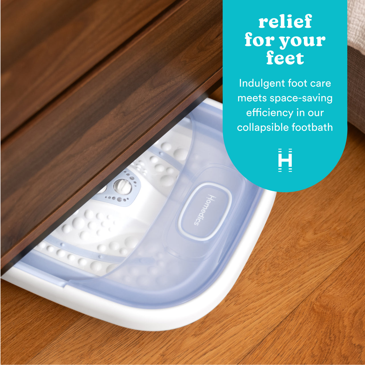 homedics-smart-space-essential-footbath image 2
