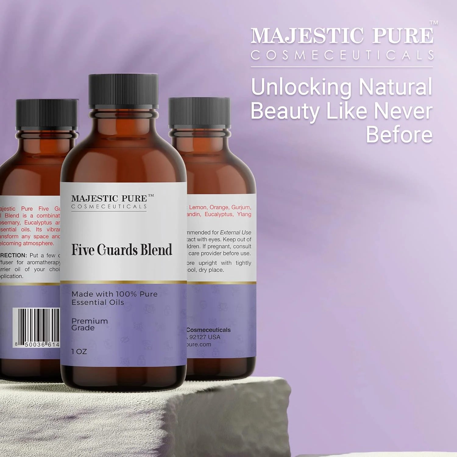 majestic-pure-essential-oil-blends-five-guard-1-fl-oz-uplifting-citrus-floral-bl image 4