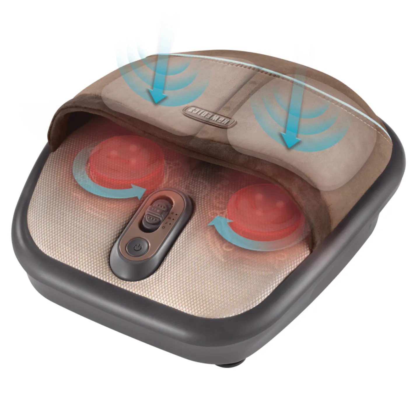 homedics-air-compression-shiatsu-foot-massager-deep-relief-with-compression-and- image 2