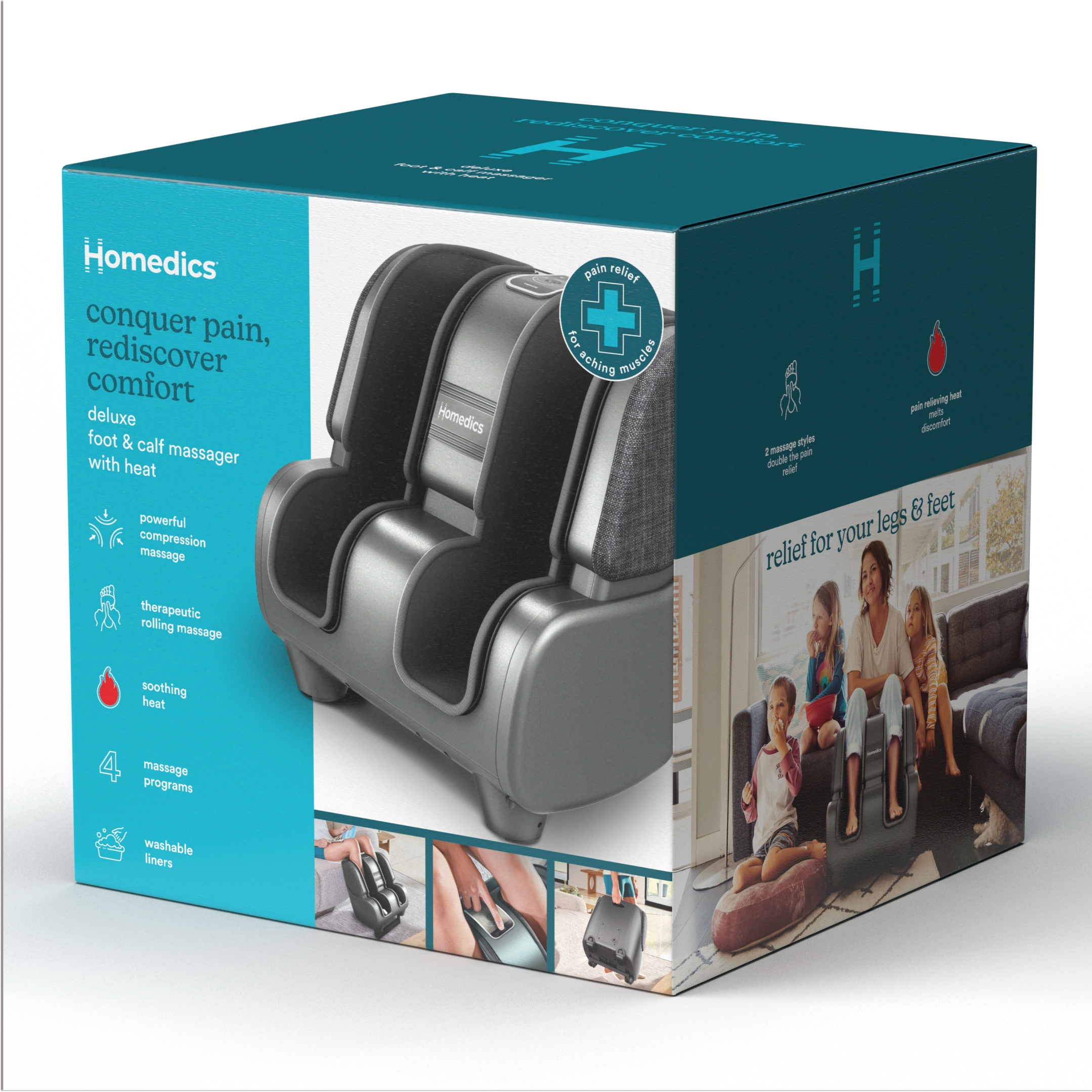 homedics-deluxe-foot-calf-massager-with-heat image 8