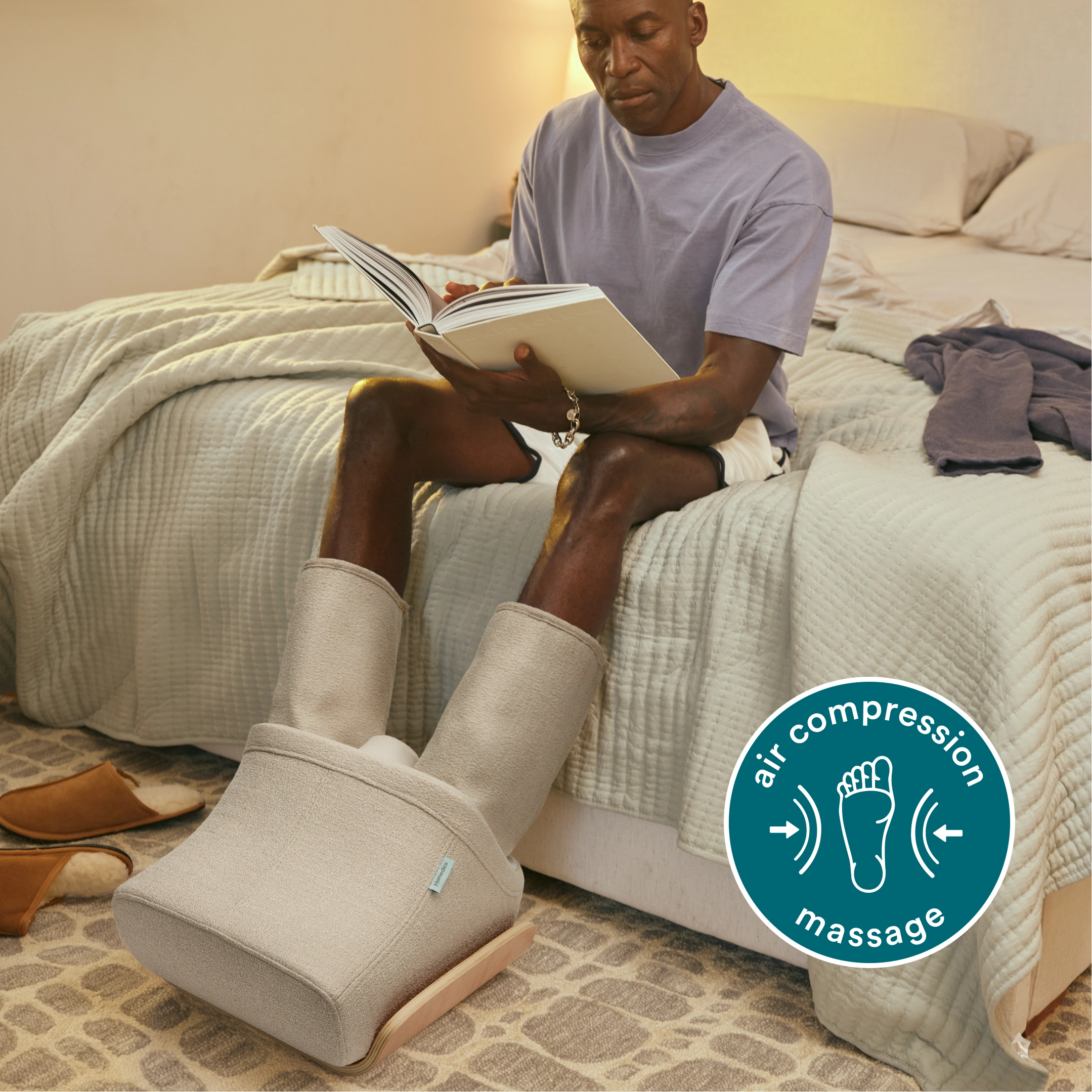 homedics-luxe-comfort-foot-calf-massager image 3
