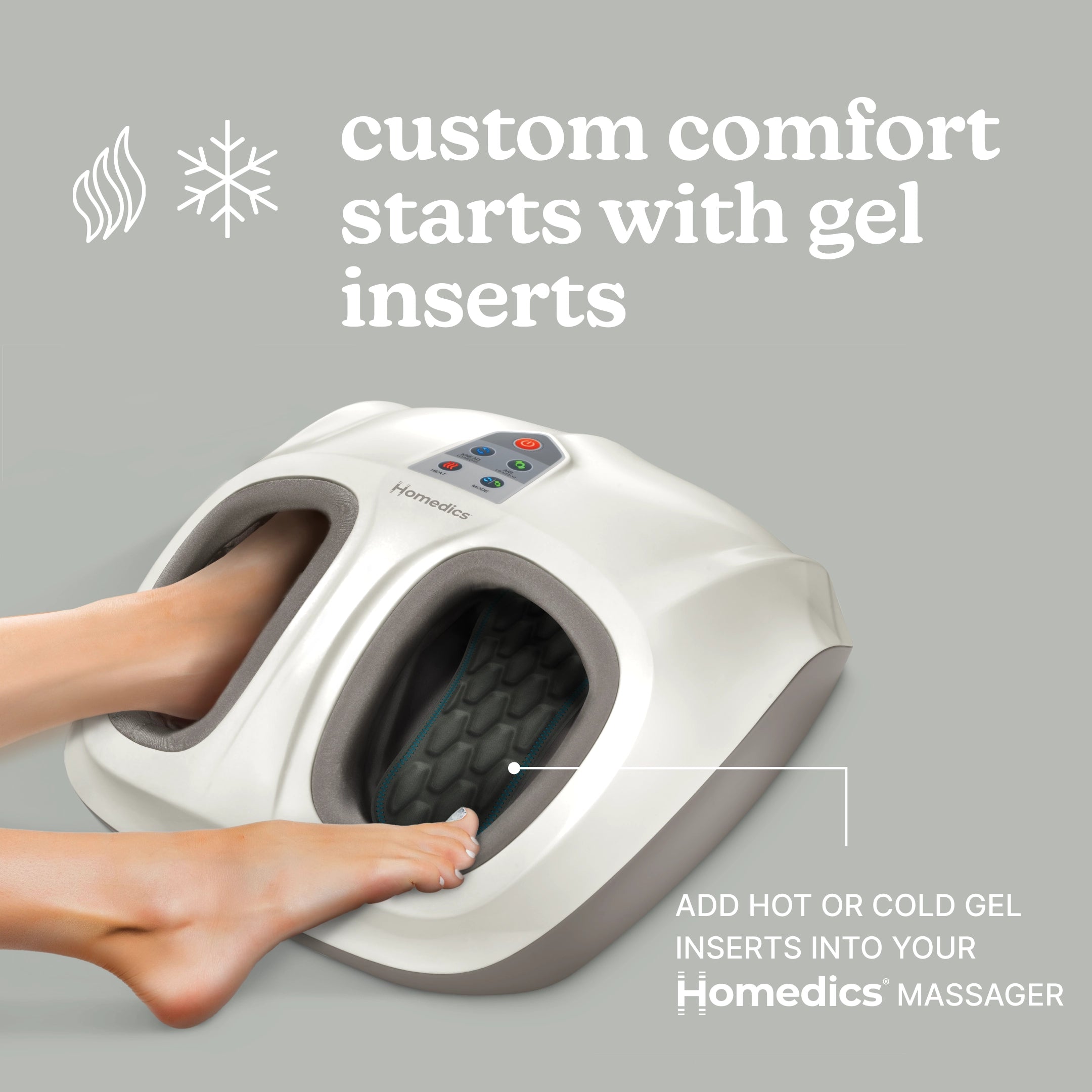homedics-foot-massager-gel-inserts-cushioned-gel-inserts-for-enhanced-comfort image 2