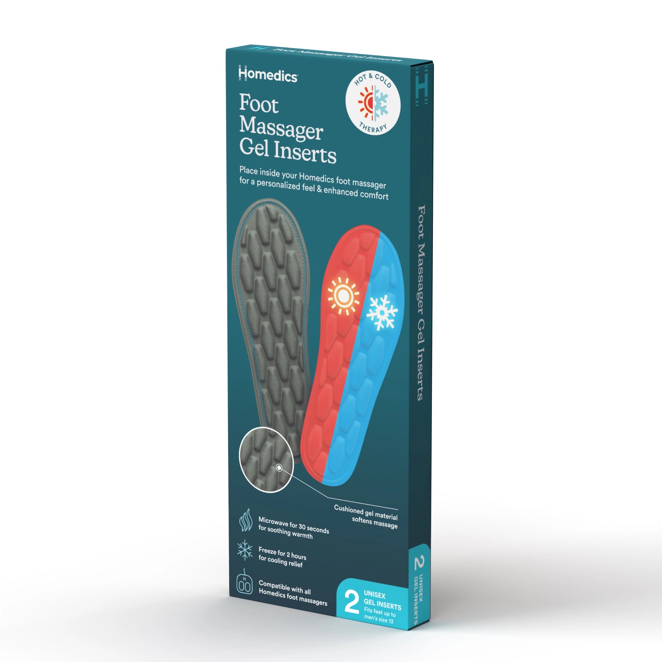 homedics-foot-massager-gel-inserts-cushioned-gel-inserts-for-enhanced-comfort image 8