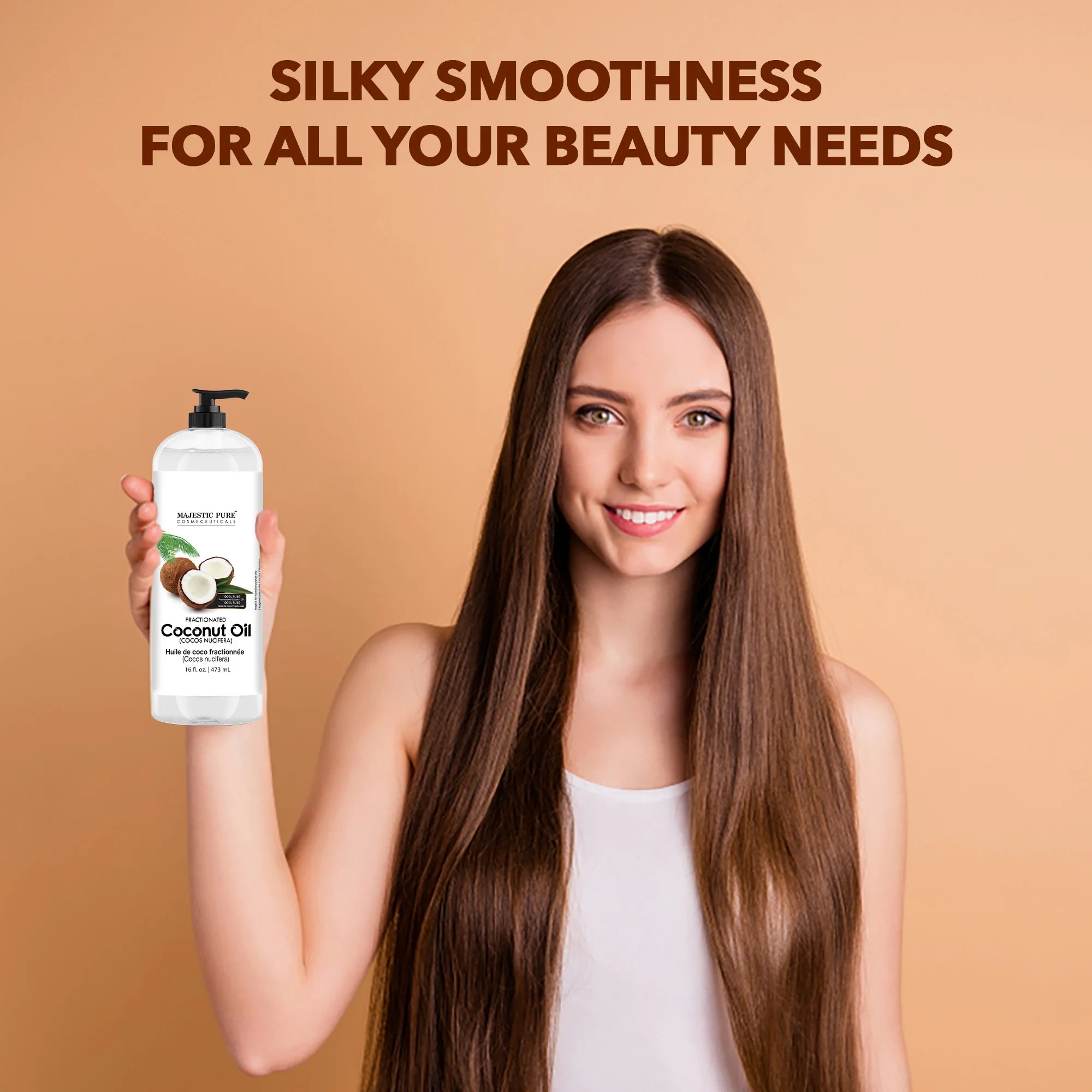 majestic-pure-fractionated-coconut-oil-16-fl-oz-lightweight-non-greasy image 5