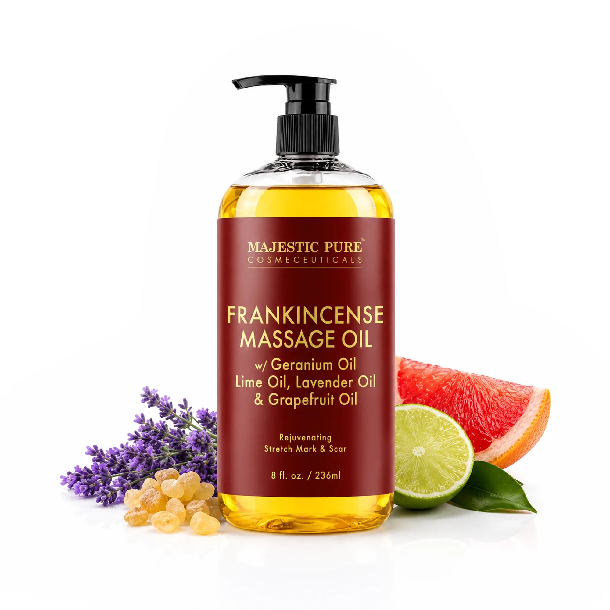 majestic-pure-frankincense-massage-oil-with-lavender-8-fl-oz-skin-smoothing-and- image 1