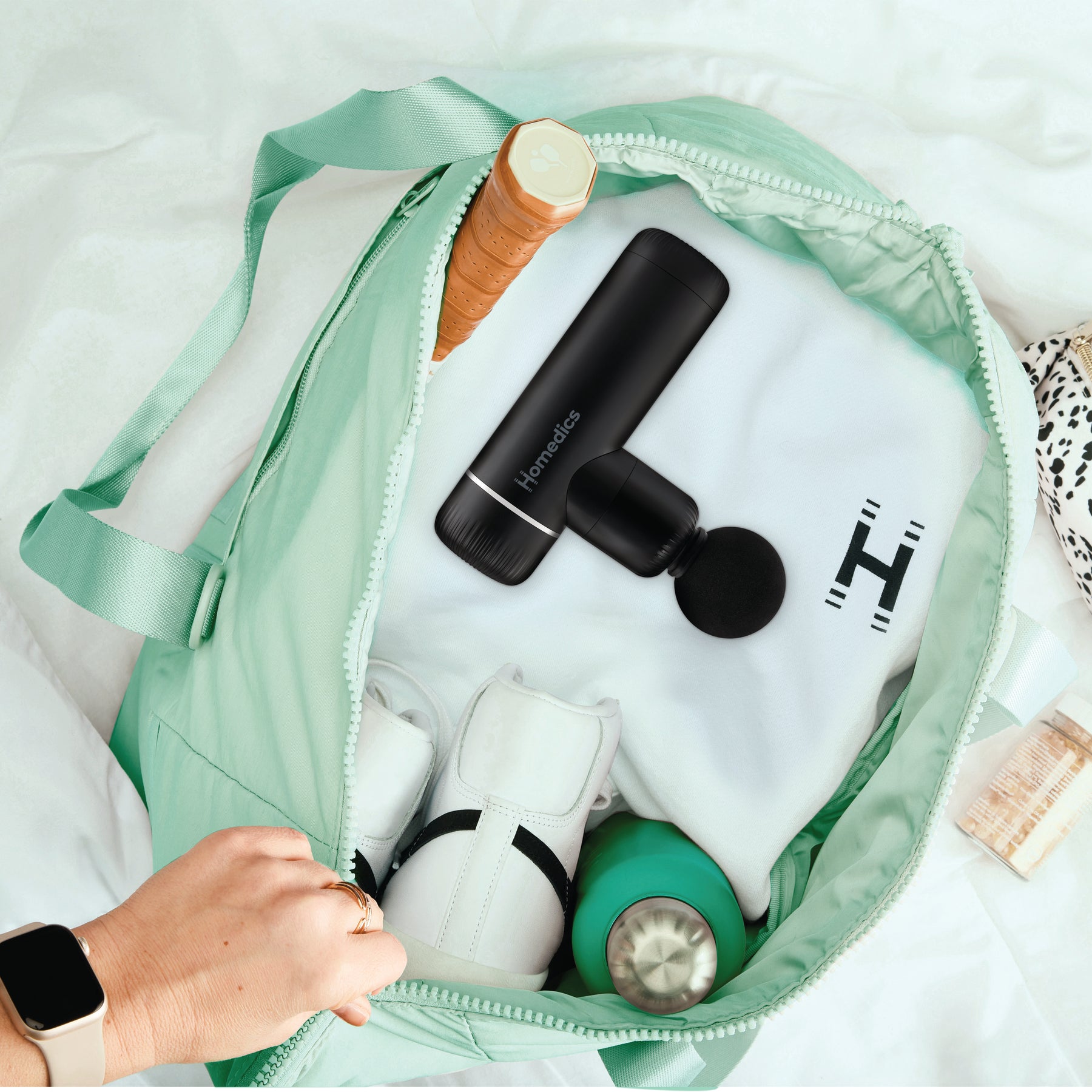 homedics-rebound-essential-percussion-massager-portable image 4