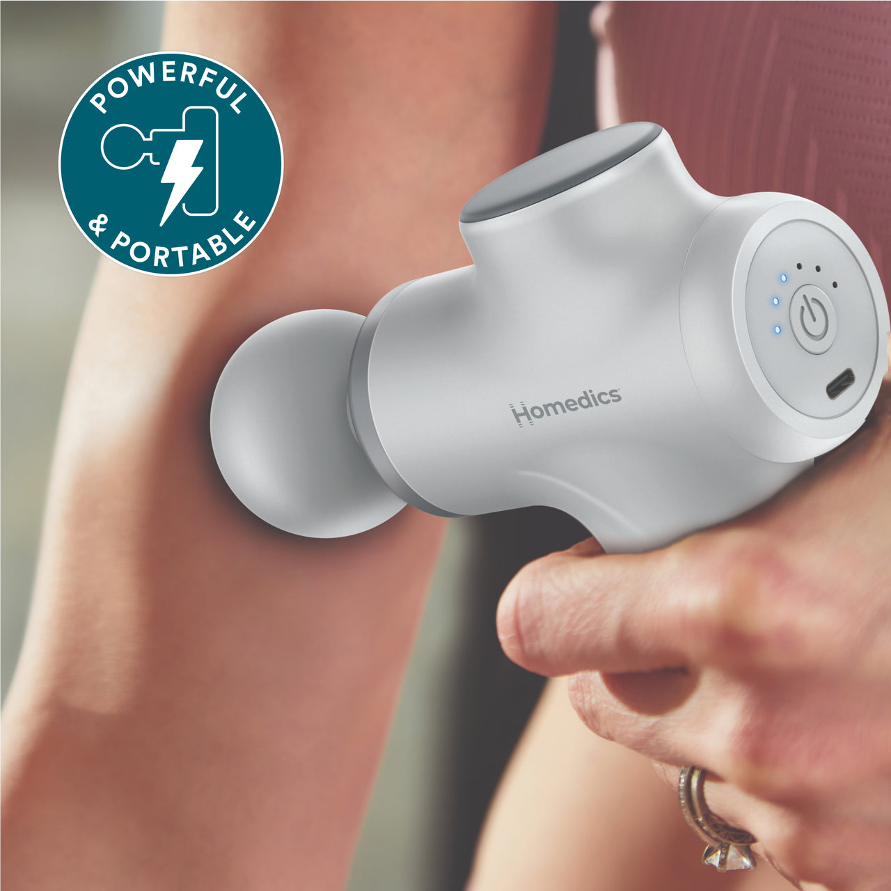 homedics-essential-percussion-massager-portable-handheld-deep-tissue-massager-wi image 7
