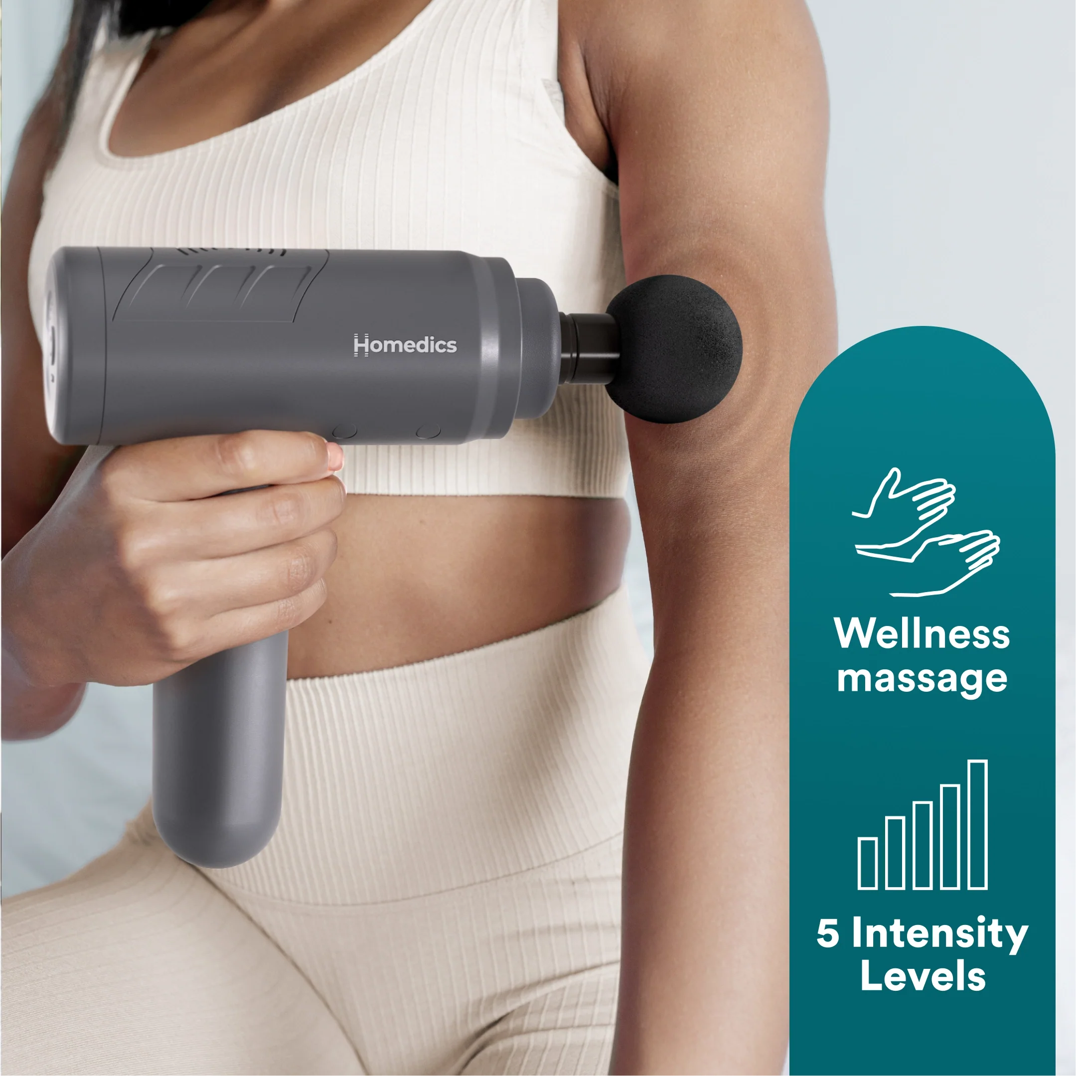 homedics-therapist-select-prime-percussion-massager-with-5-speeds-and-5-heads image 3