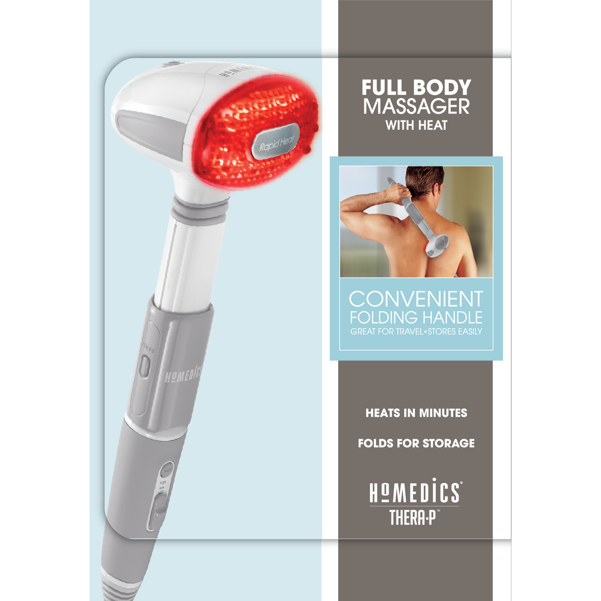 homedics-vibration-body-massager-with-heat-handheld-percussion-massager-for-musc image 5