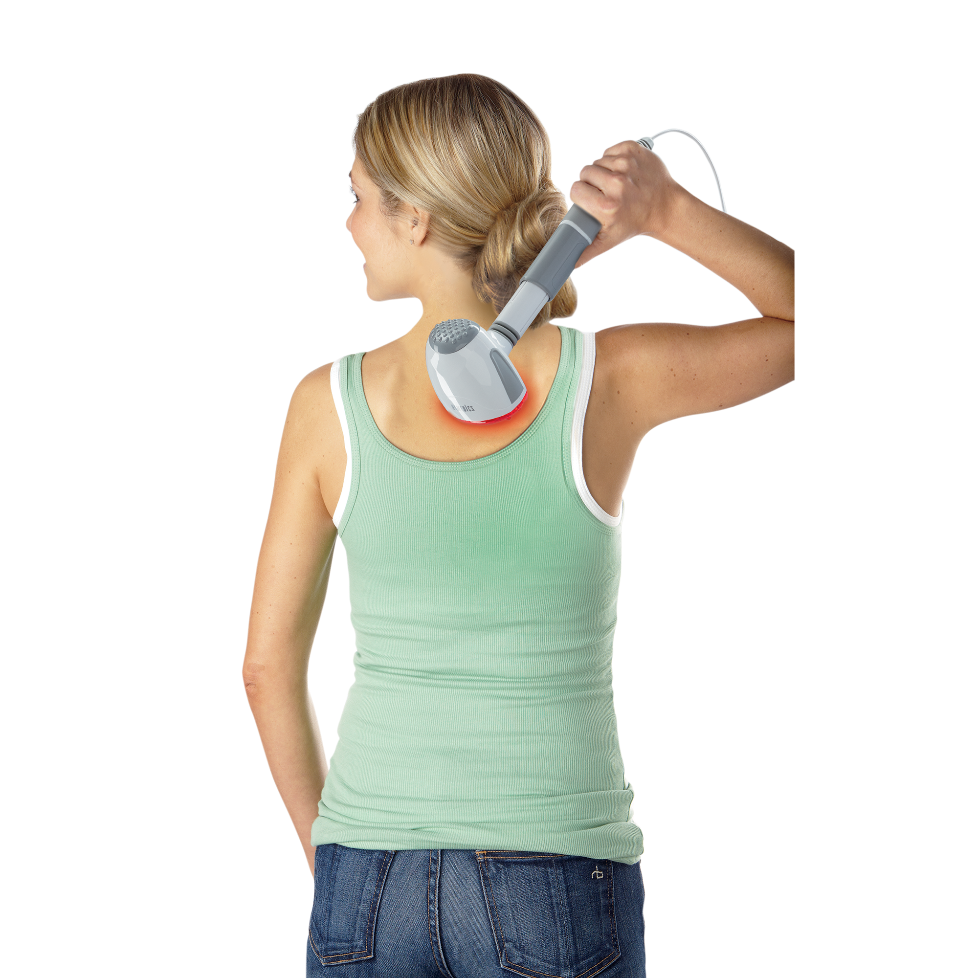 homedics-vibration-body-massager-with-heat-handheld-percussion-massager-for-musc image 4