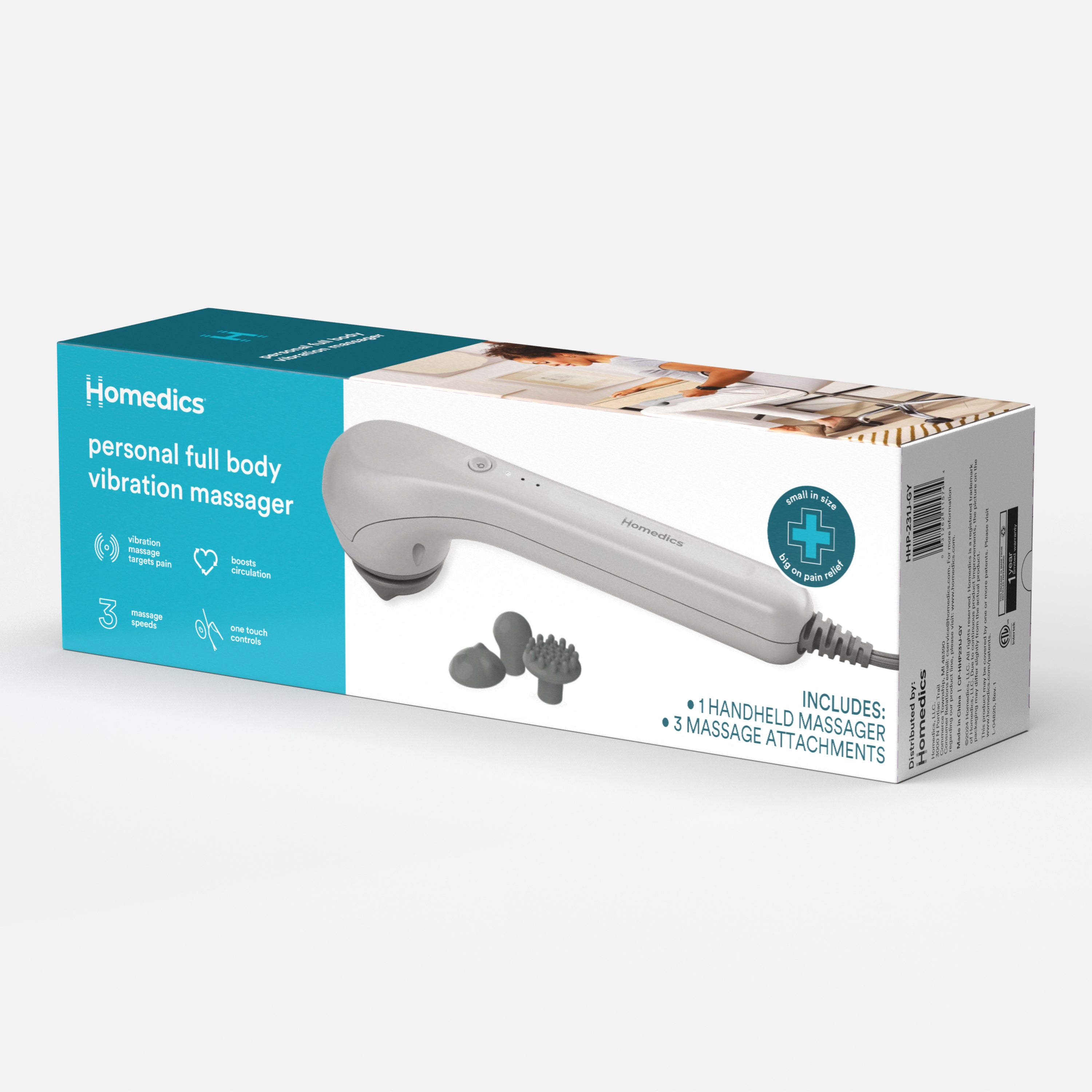 homedics-personal-full-body-vibration-massager-with-3-interchangeable-heads image 7