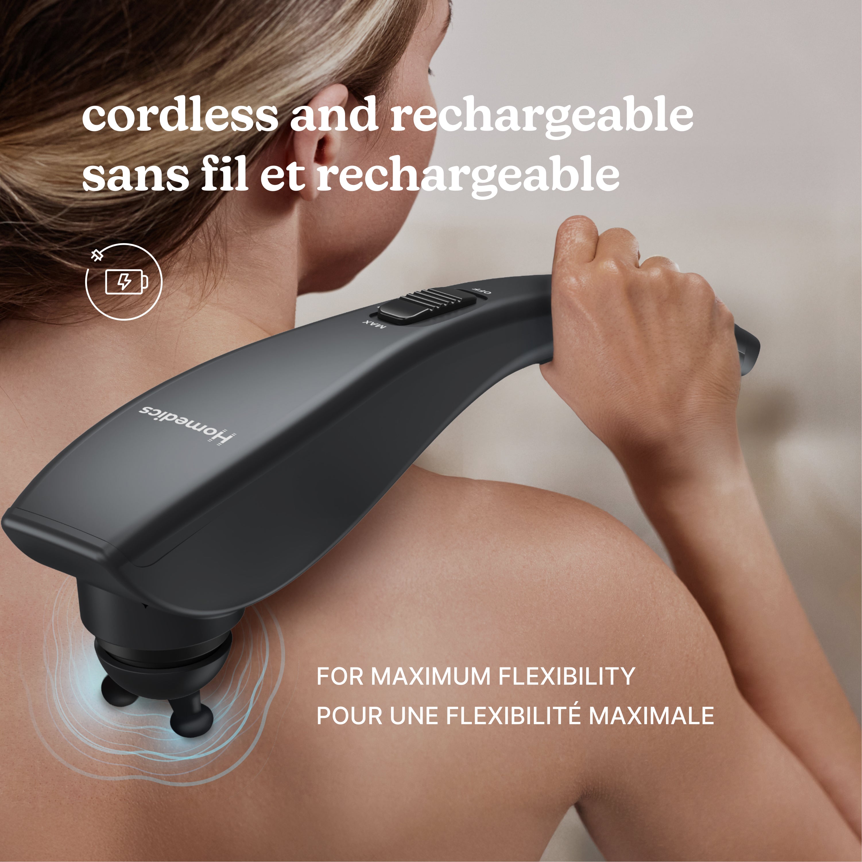 homedics-rechargeable-deep-tissue-percussion-massager-with-interchangeable-heads image 6