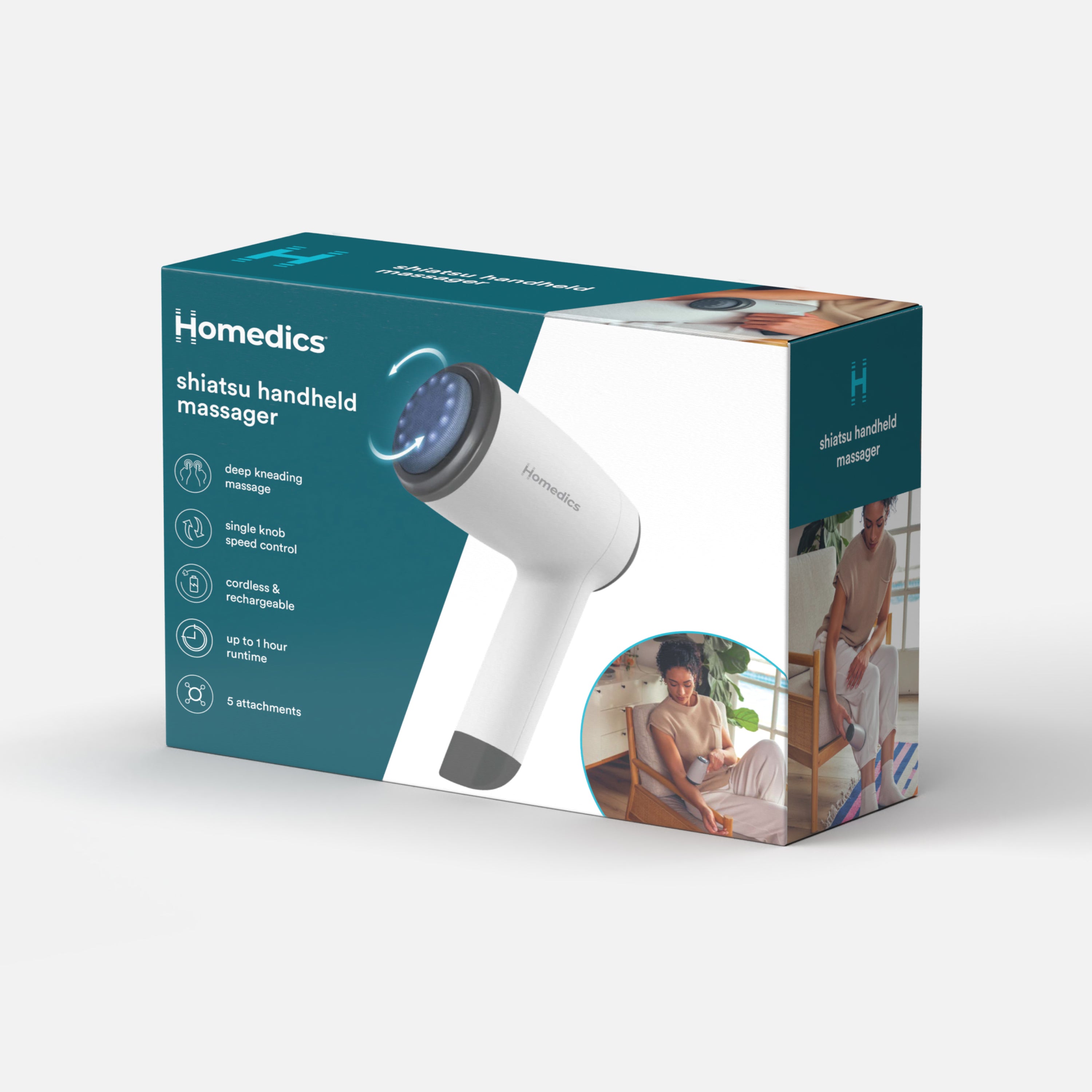 homedics-shiatsu-handheld-massager-with-5-interchangeable-attachments image 8