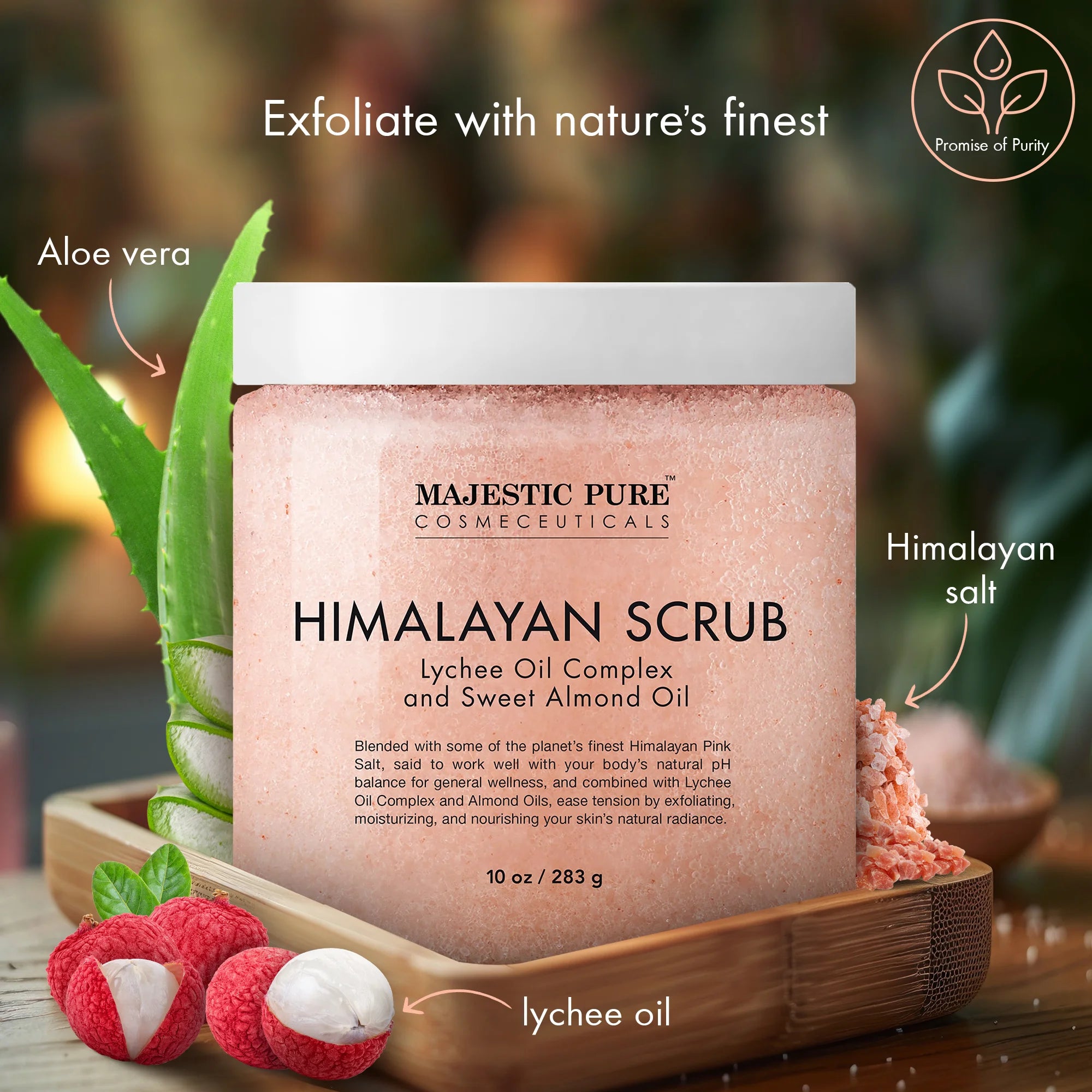 majestic-pure-himalayan-salt-body-scrub-with-lychee-oil-and-sweet-almond-oil-10- image 3