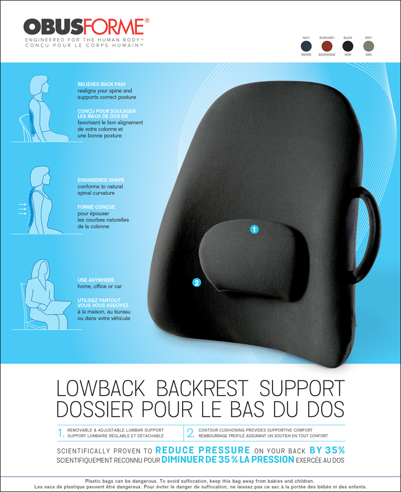 homedics-obusforme-lowback-backrest-support image 6